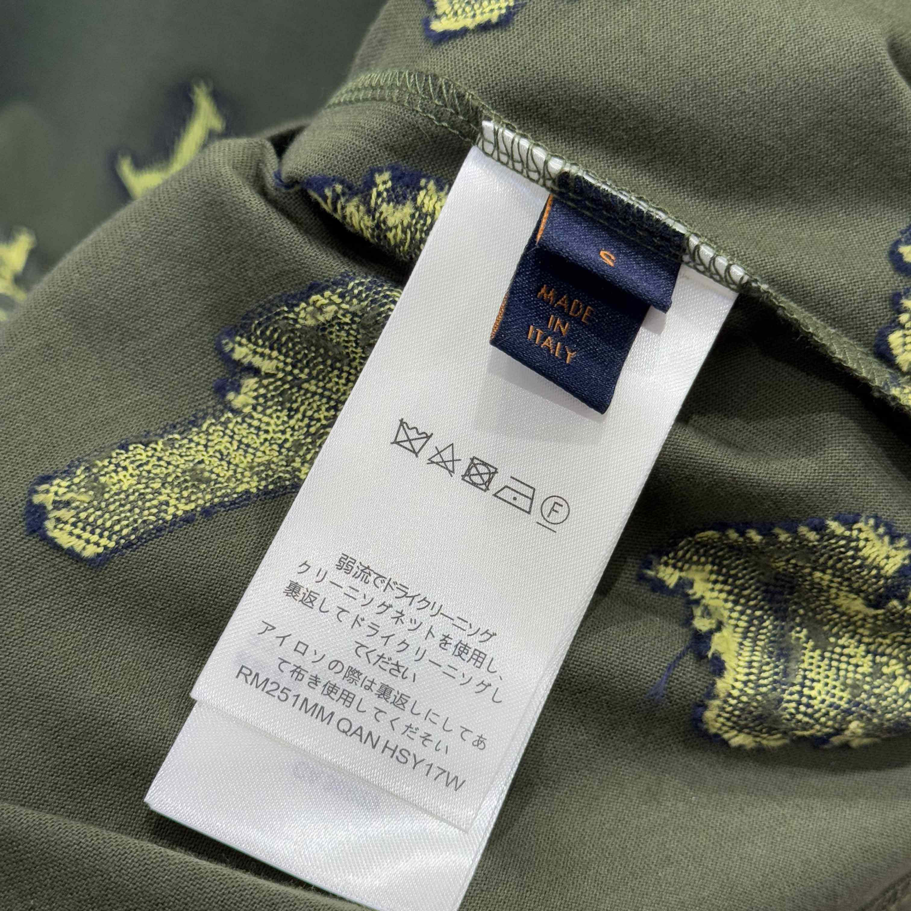 Louis Vuitton Jacquard Cotton T-Shirt   1AGJYS - EUR FASHION