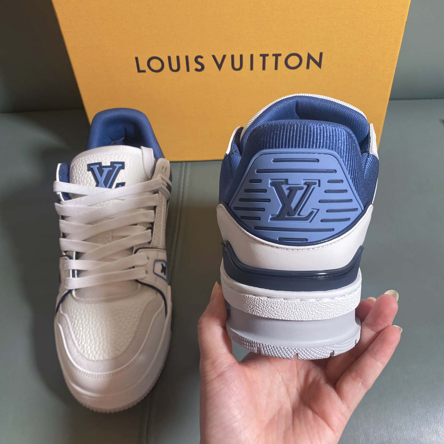 Louis Vuitton LV Trainer Sneaker     - EUR FASHION