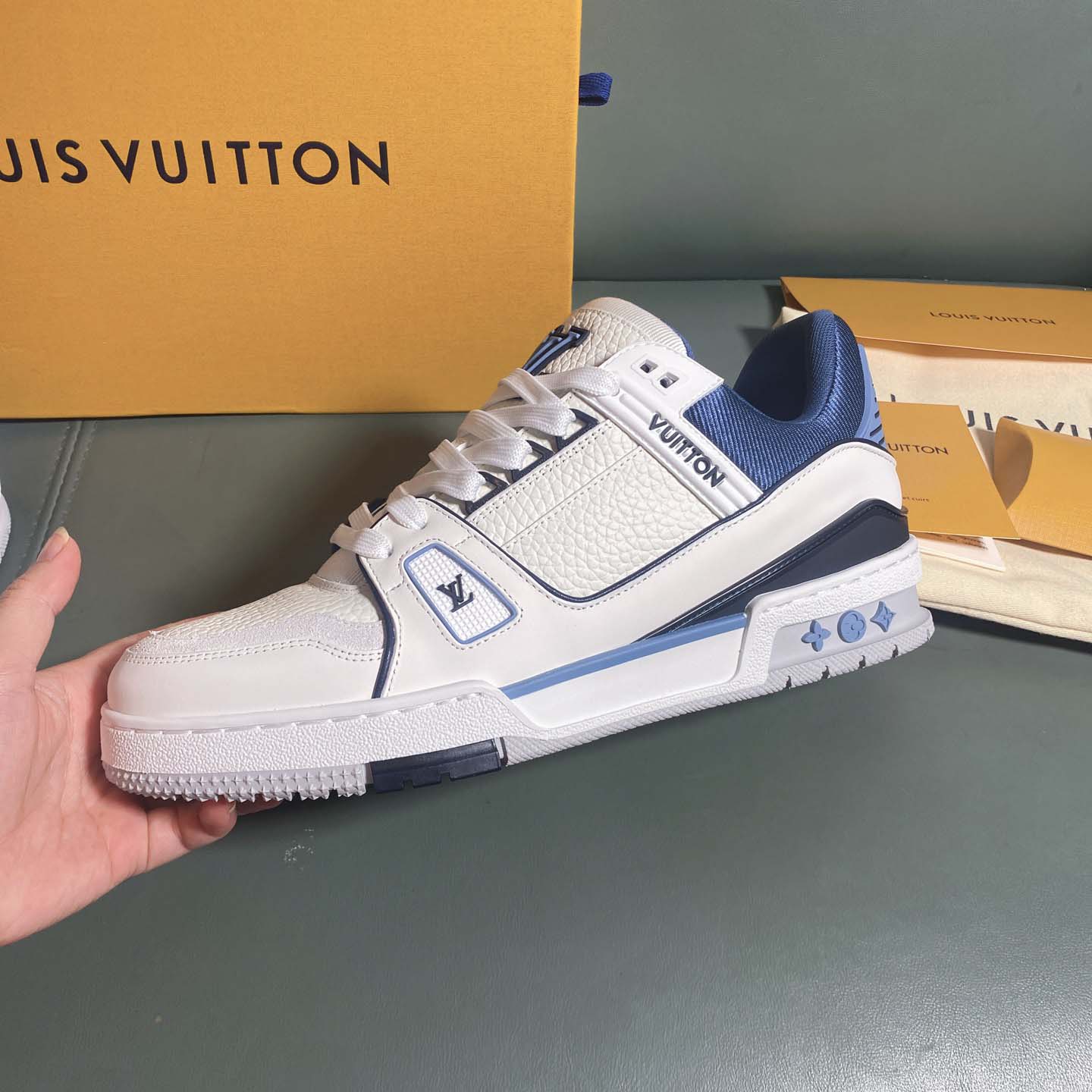 Louis Vuitton LV Trainer Sneaker     - EUR FASHION