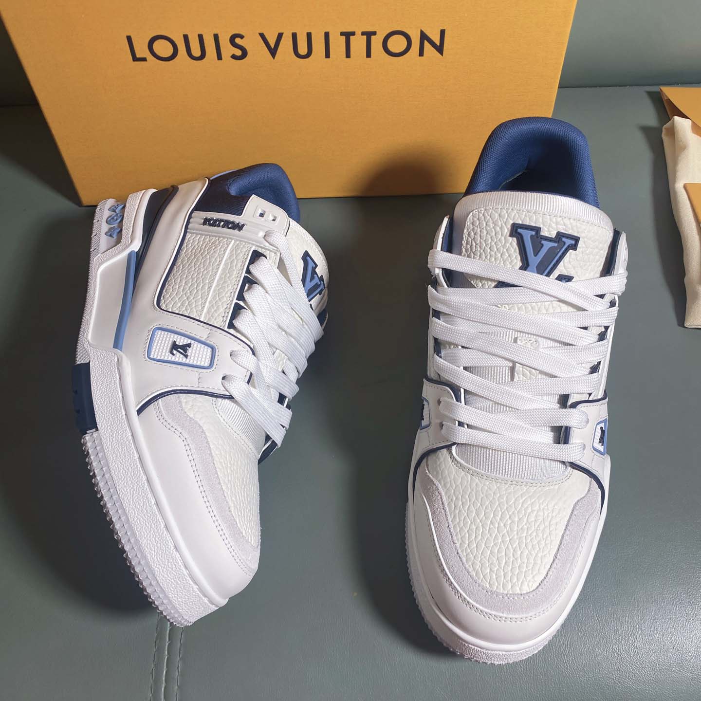 Louis Vuitton LV Trainer Sneaker     - EUR FASHION
