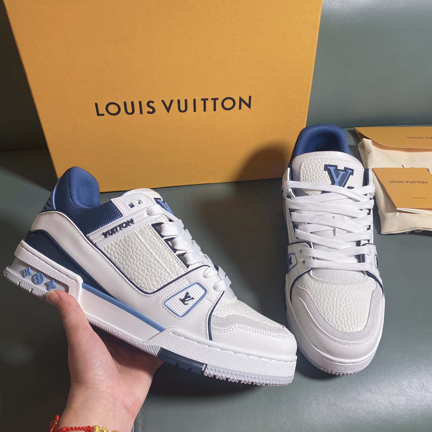 Louis Vuitton LV Trainer Sneaker     - EUR FASHION