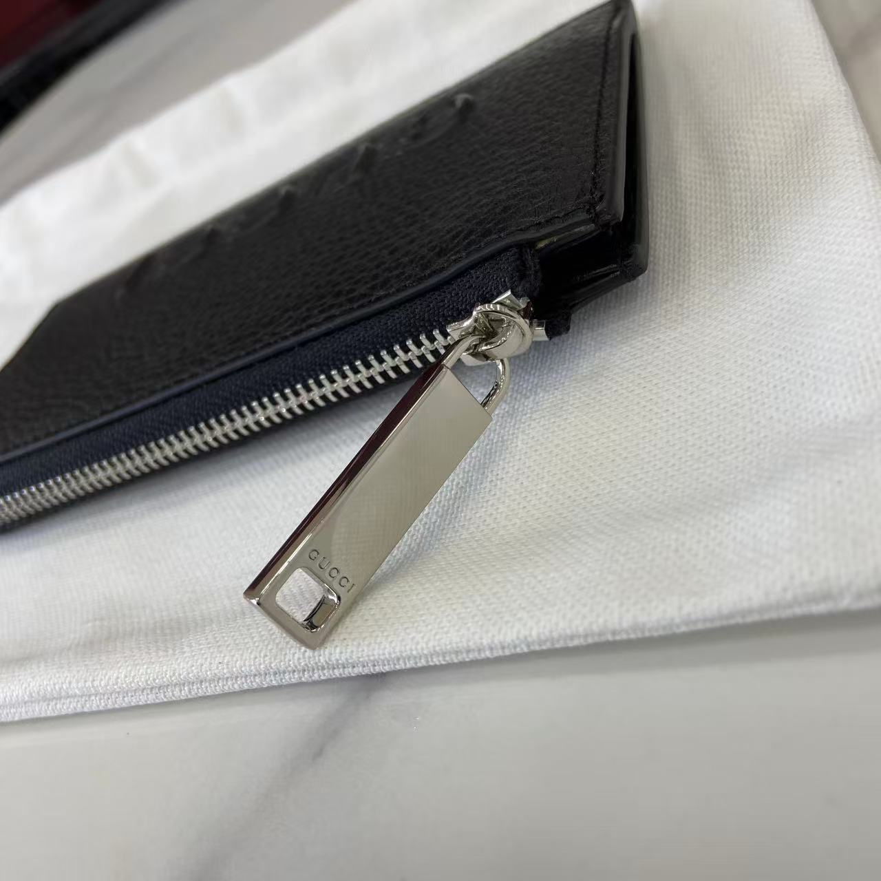 Gucci Zip Card Case With Logo - EUR FASHION