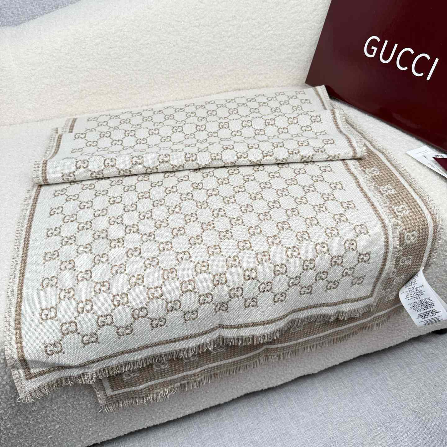 Gucci GG Wool Scarf - EUR FASHION