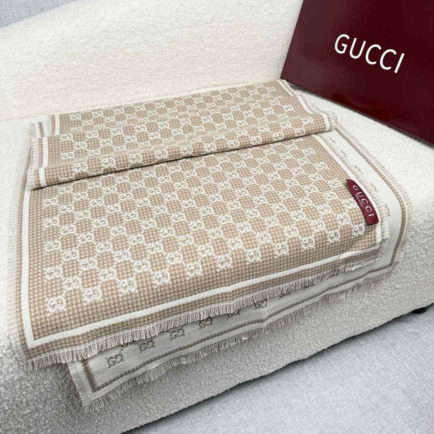 Gucci GG Wool Scarf - EUR FASHION