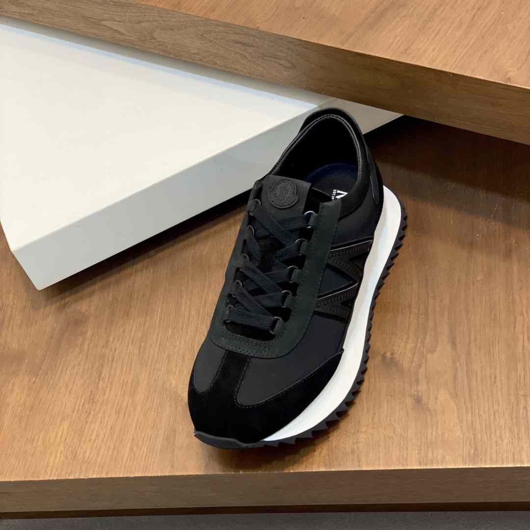 Moncler Pacey2 Suede & Nubuck Trainers - EUR FASHION