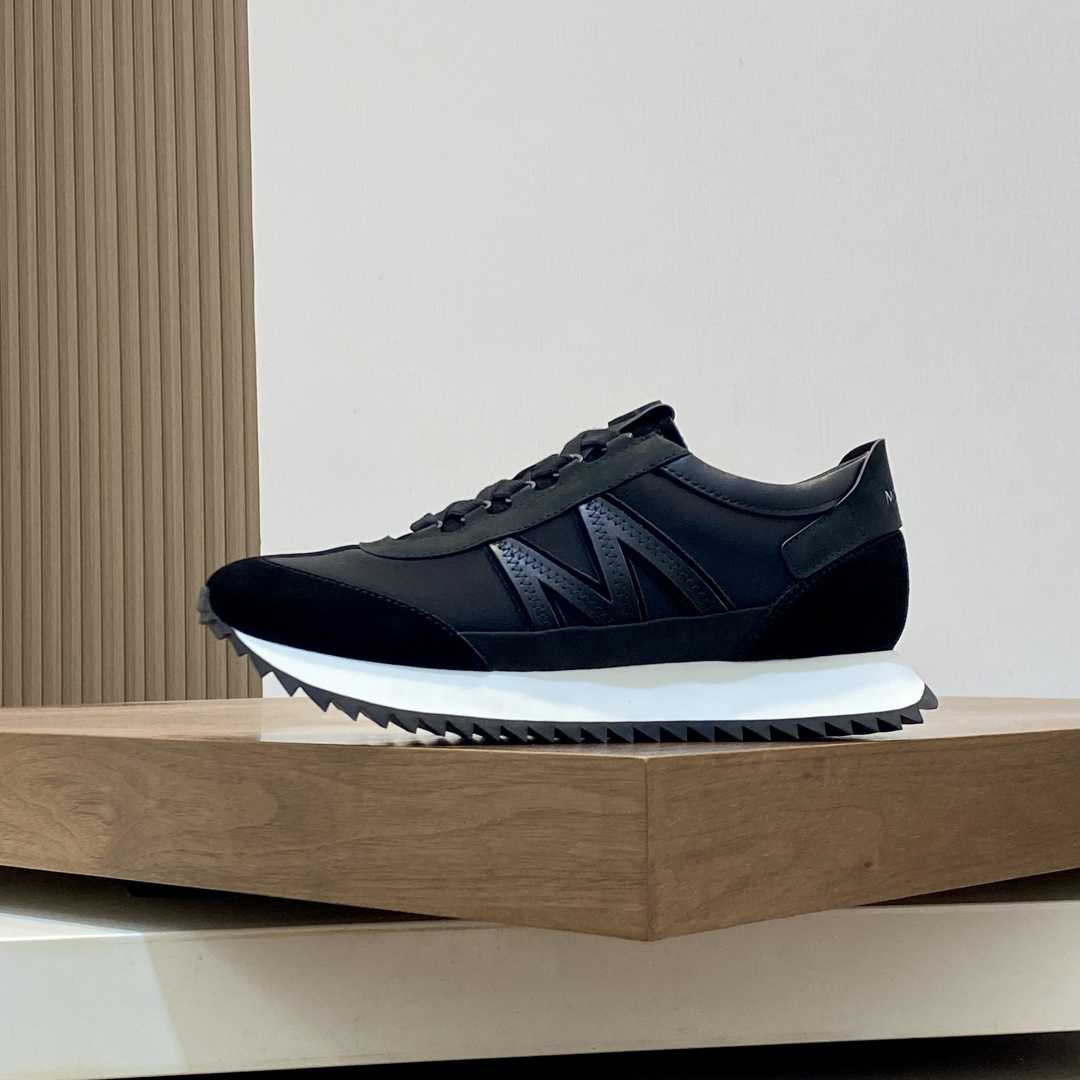 Moncler Pacey2 Suede & Nubuck Trainers - EUR FASHION