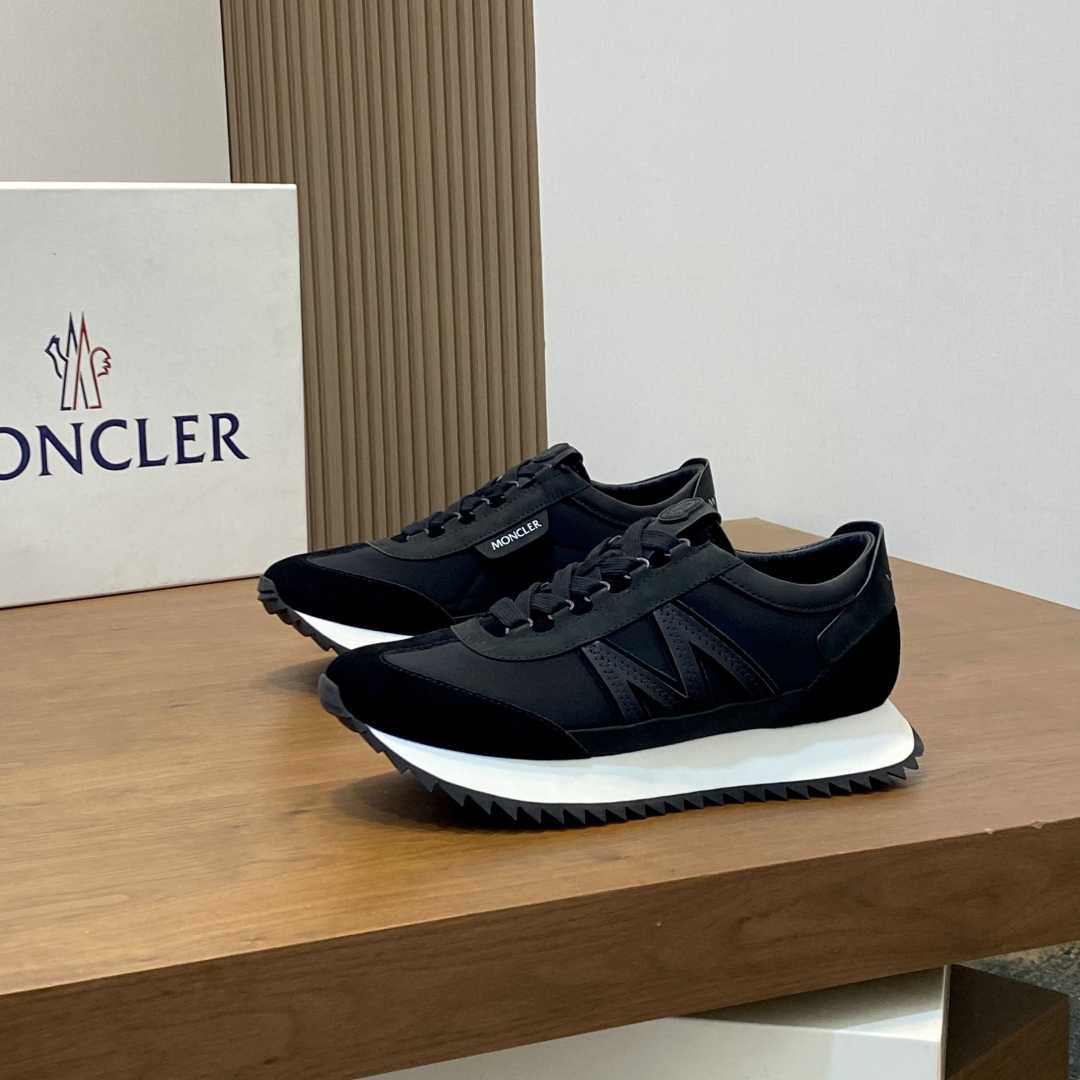 Moncler Pacey2 Suede & Nubuck Trainers - EUR FASHION