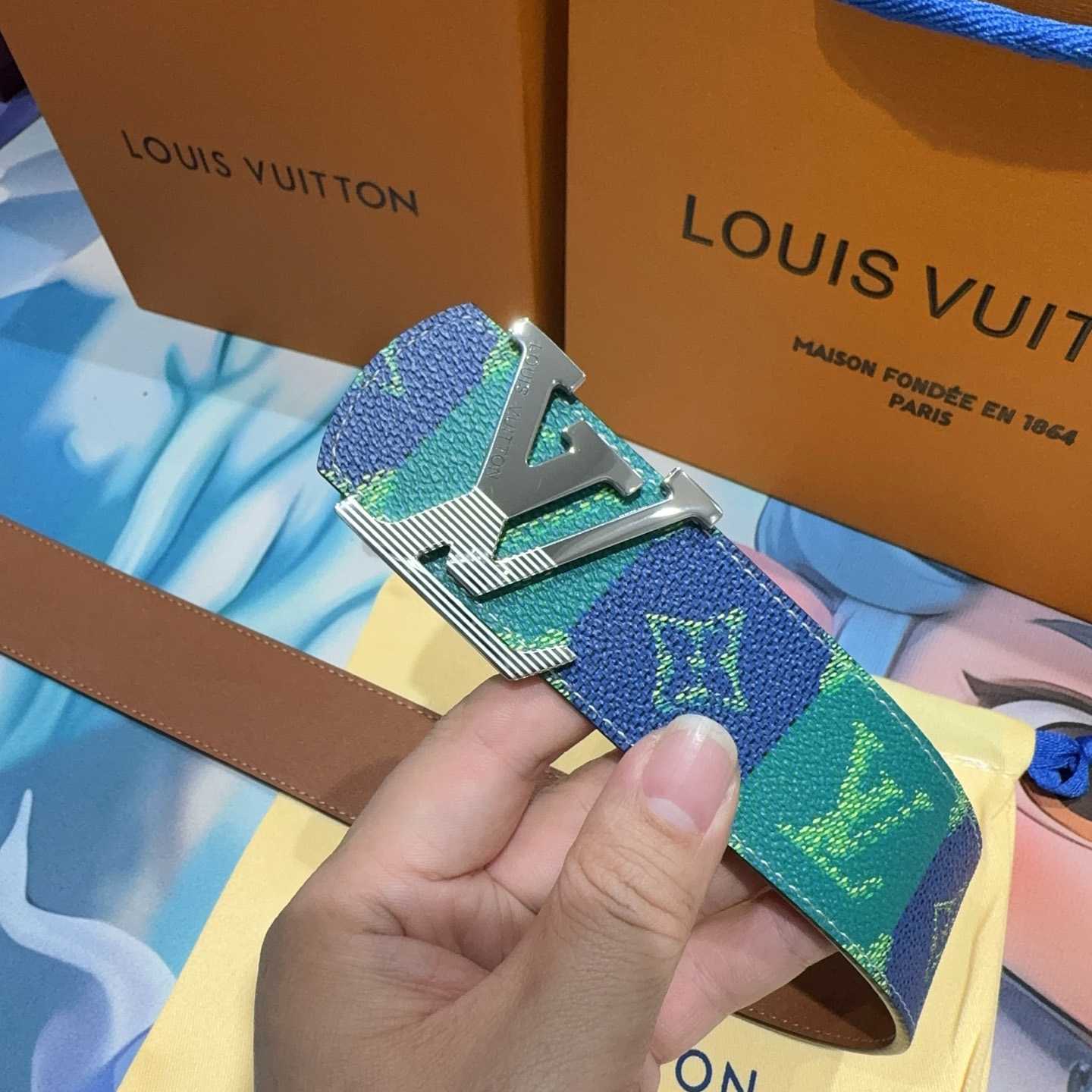 Louis Vuitton 40mm Reversible Belt  - EUR FASHION