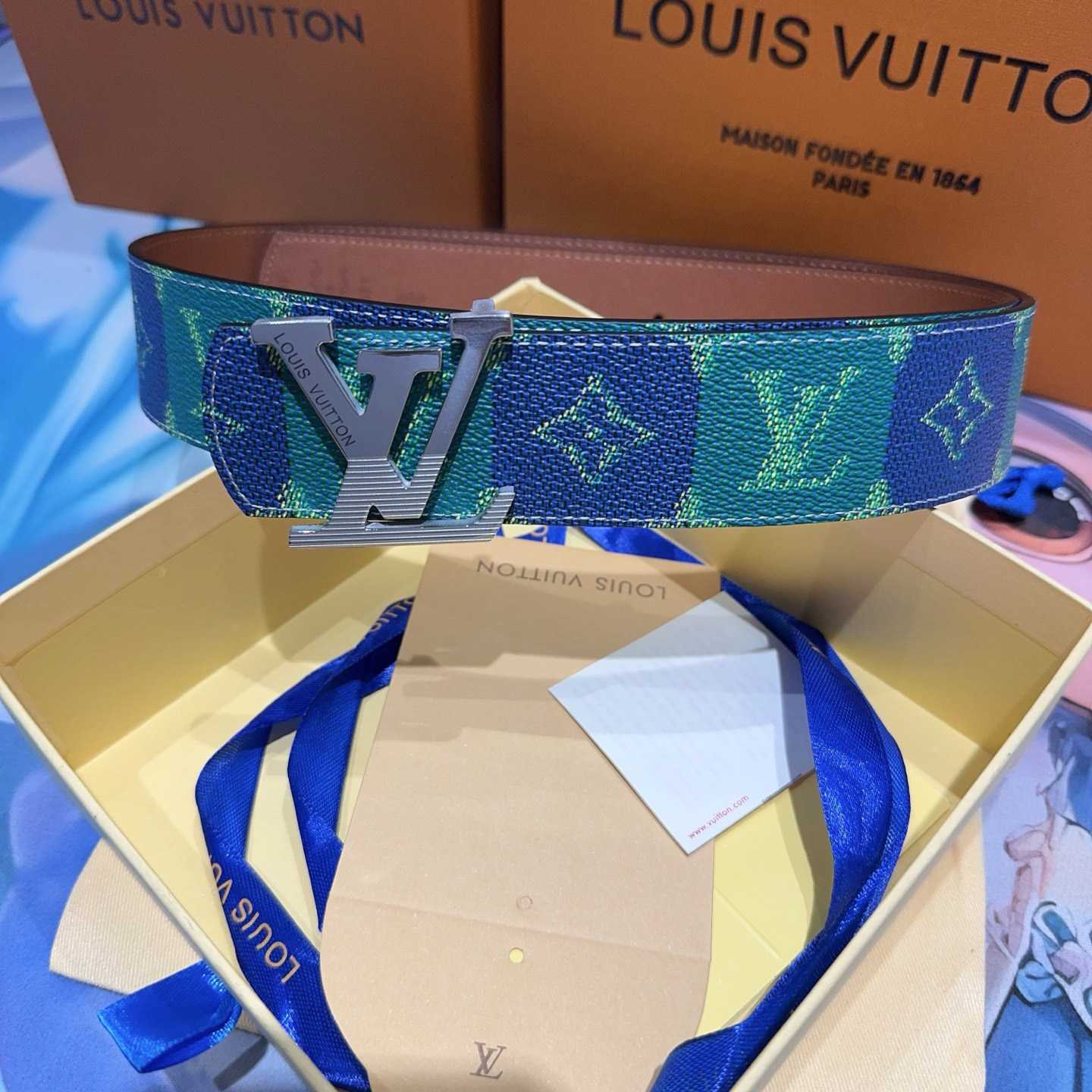 Louis Vuitton 40mm Reversible Belt  - EUR FASHION