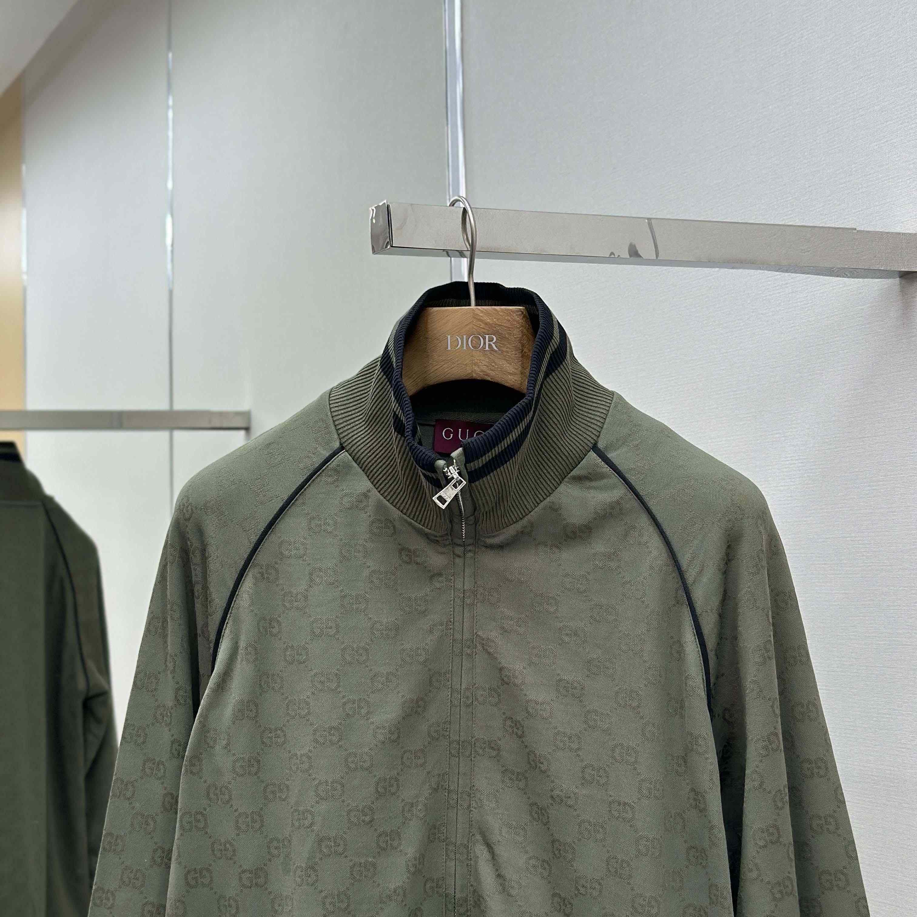 Gucci GG Jersey Jacquard Zip Jacket - EUR FASHION