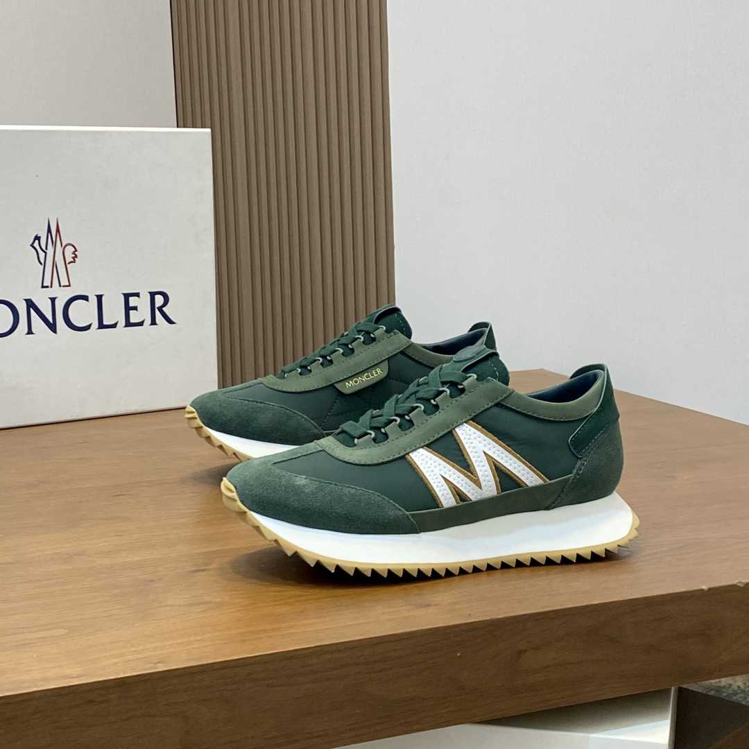 Moncler Pacey2 Suede & Nubuck Trainers - EUR FASHION