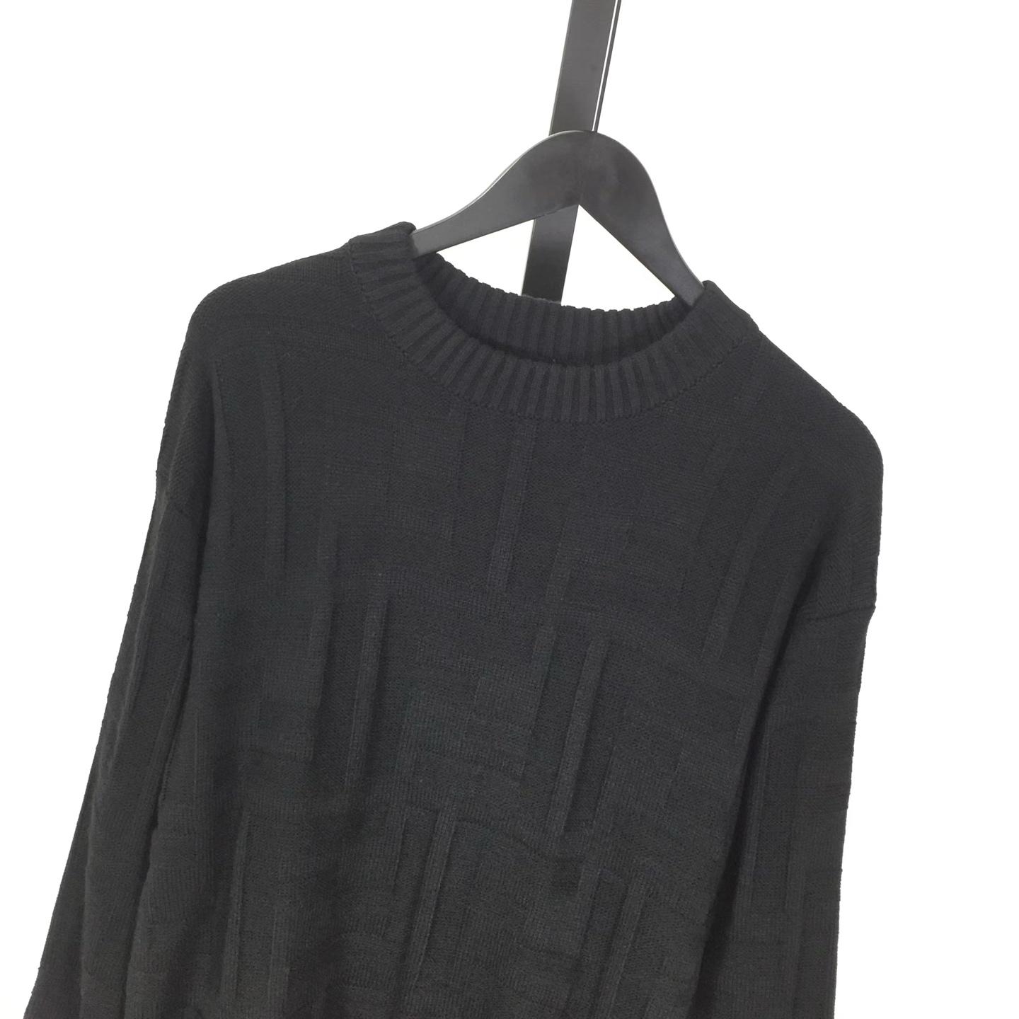 Fendi Black Wool Pullover - EUR FASHION