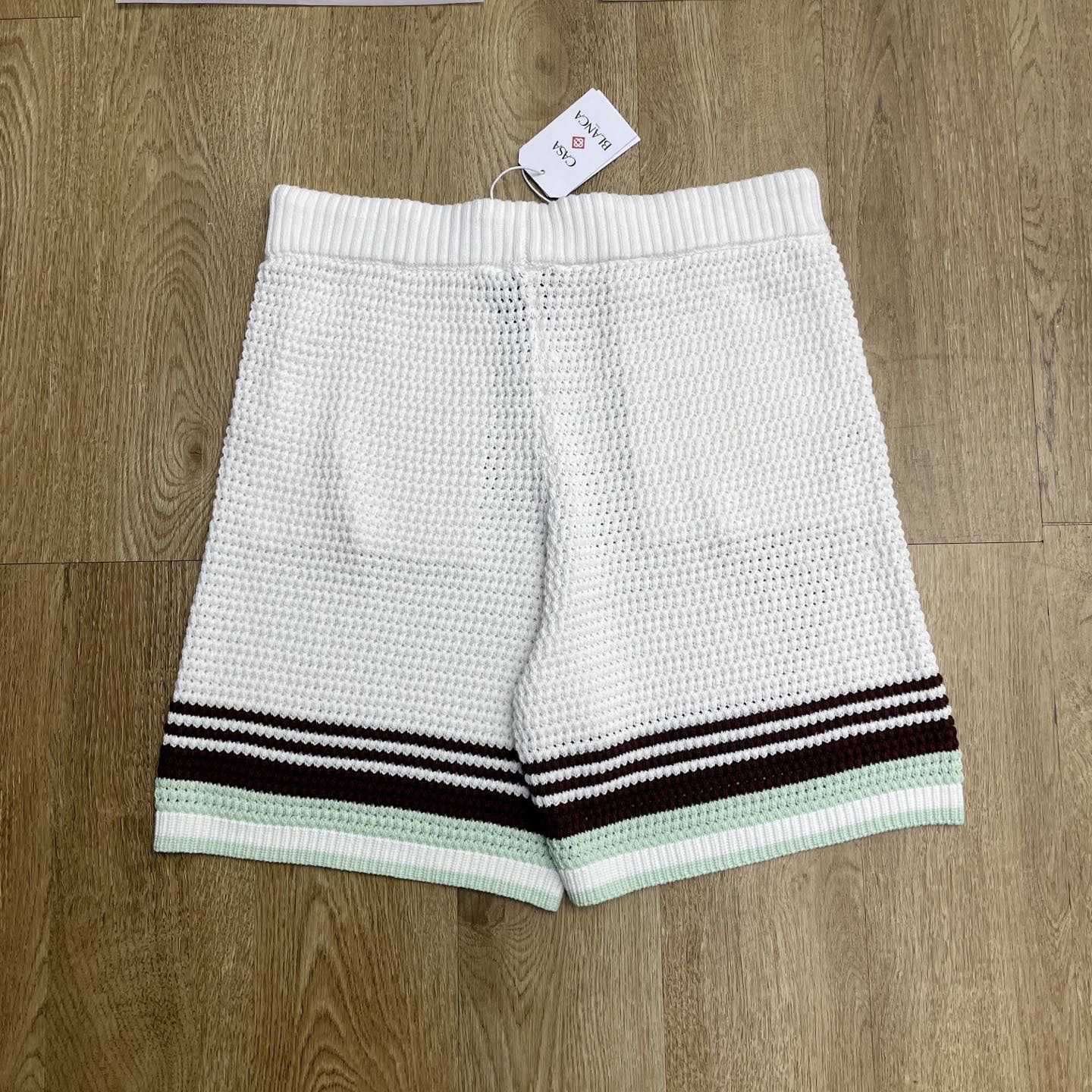 Casablanca Cotton Tennis Crochet Shorts    Z6034 - EUR FASHION
