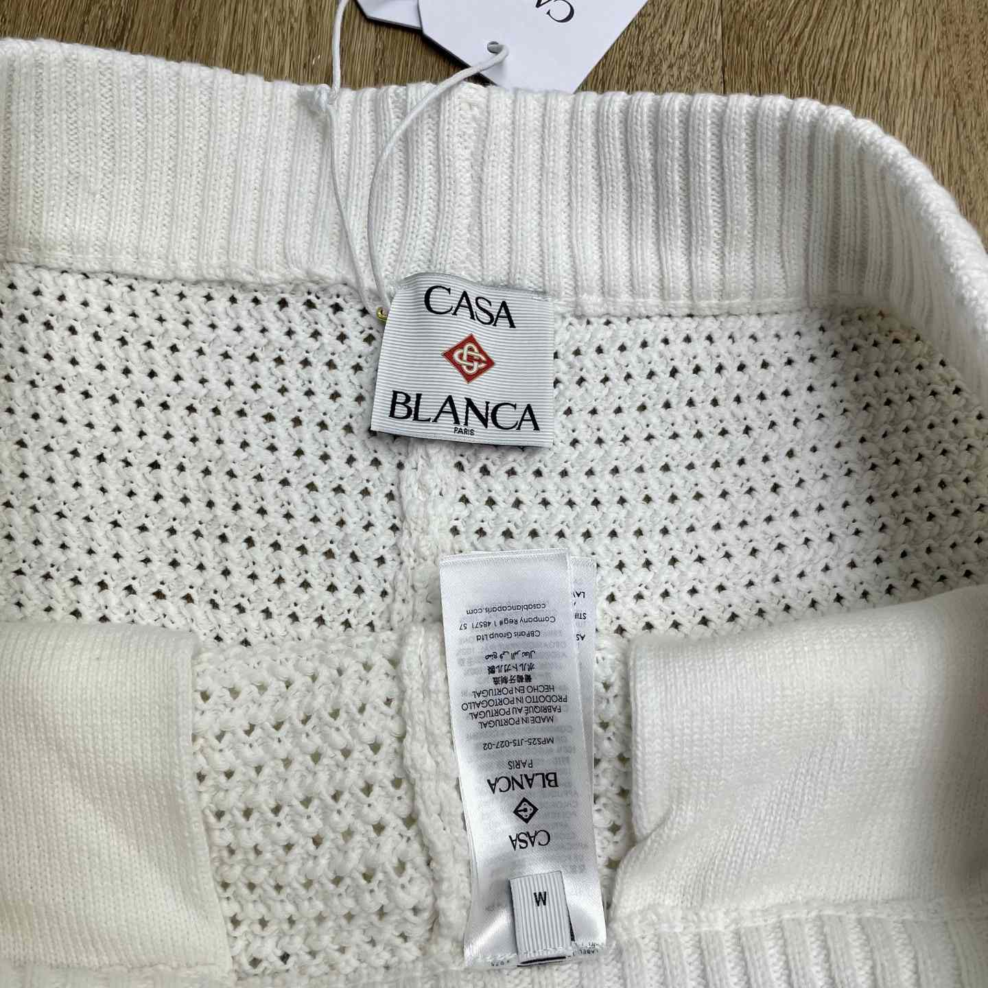 Casablanca Cotton Tennis Crochet Shorts    Z6034 - EUR FASHION