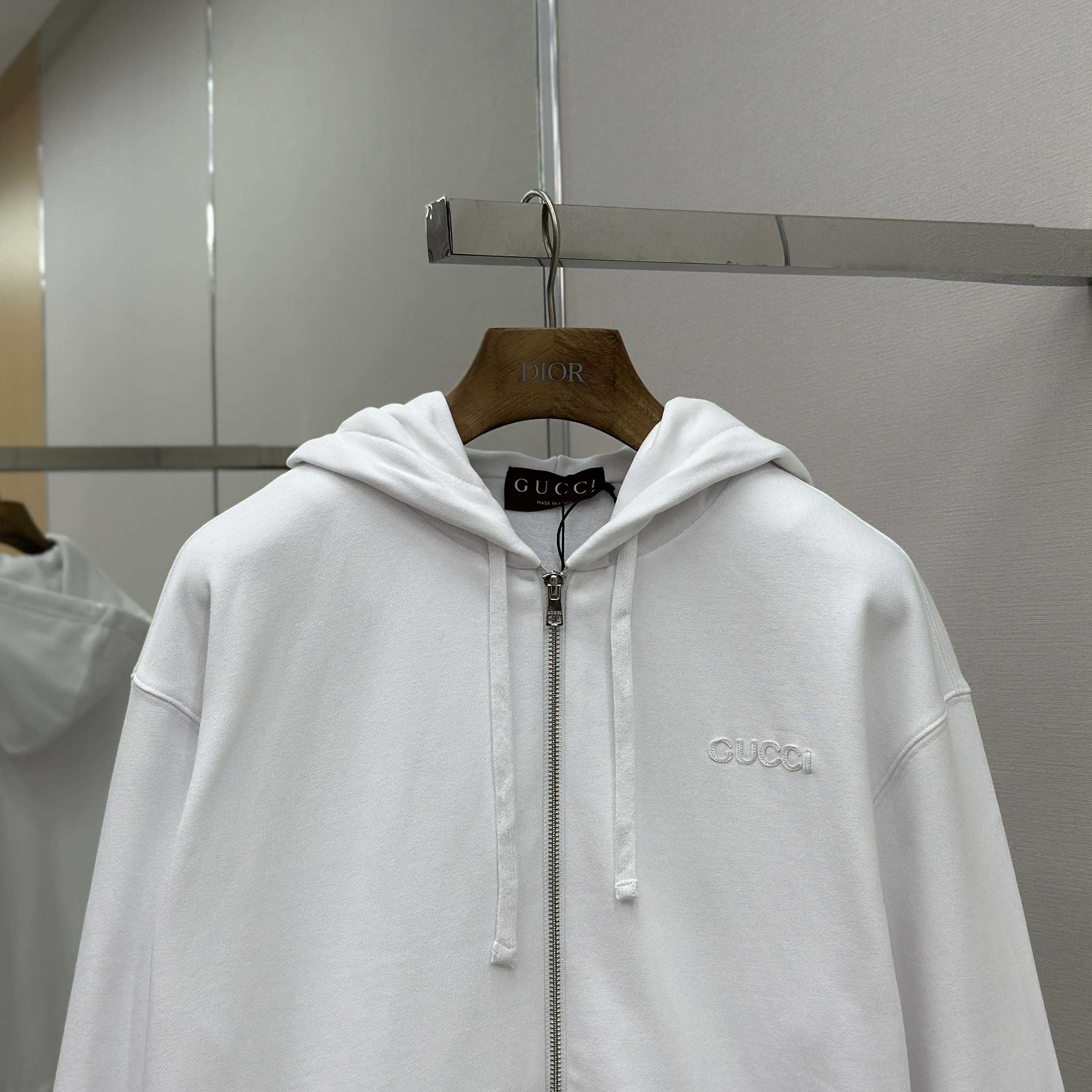 Gucci Cotton Jersey Sweatshirt With Web - EUR FASHION