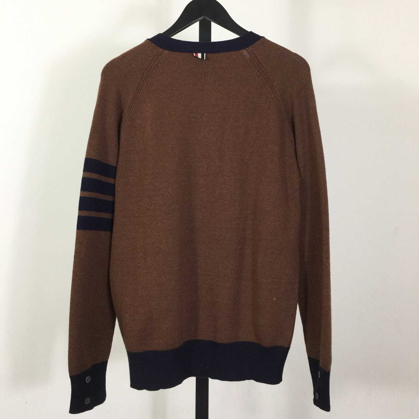 Thom Browne 4-Bar Cardigan - EUR FASHION