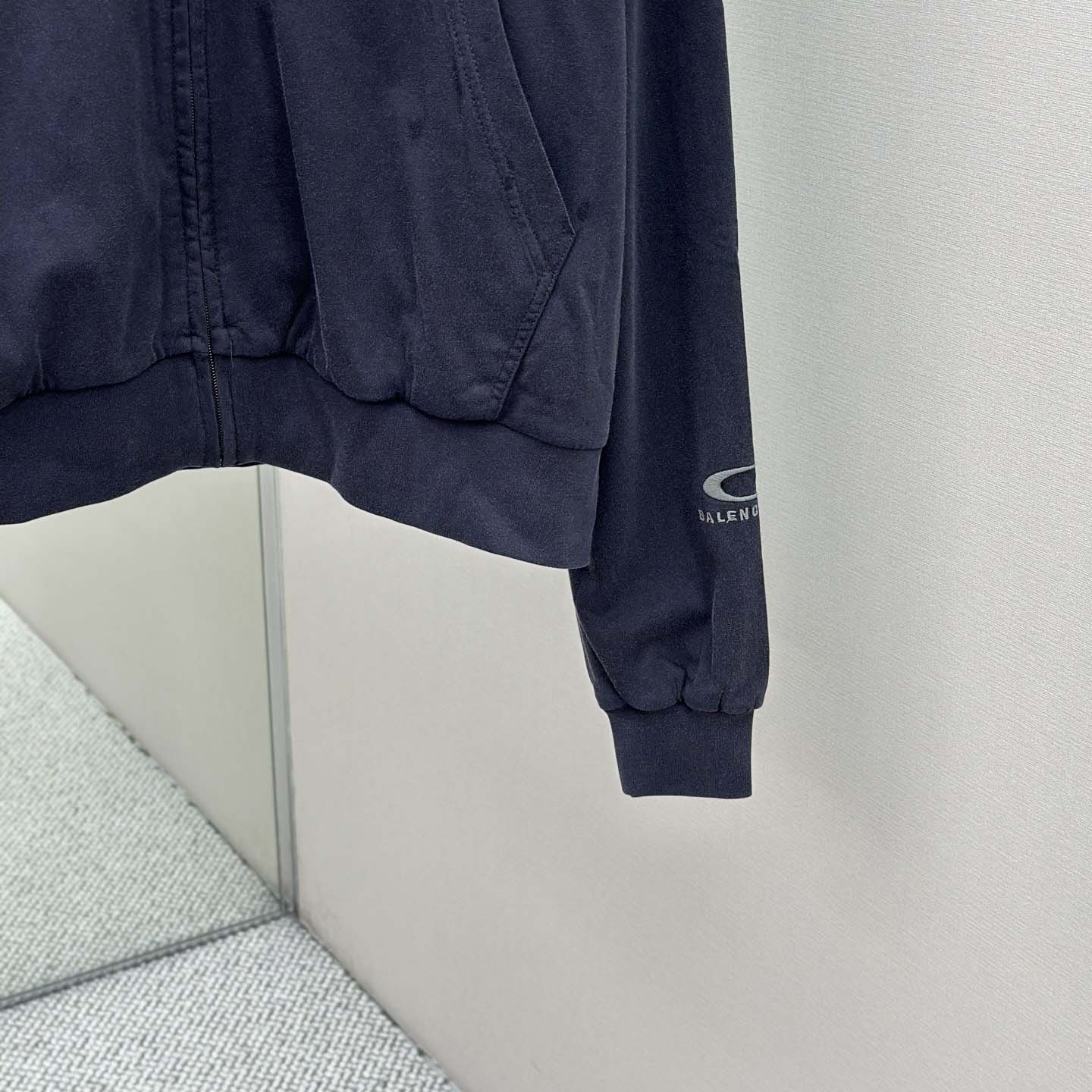 Balenciaga Back Reversible Zip-Up Hoodie - EUR FASHION