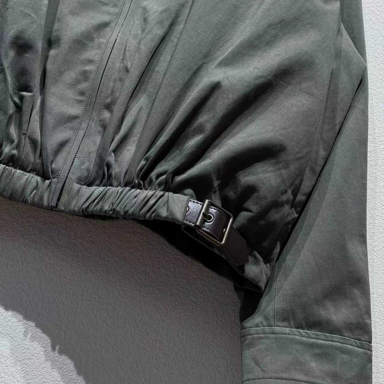 Loewe Belted Jacket In Cotton - EUR FASHION