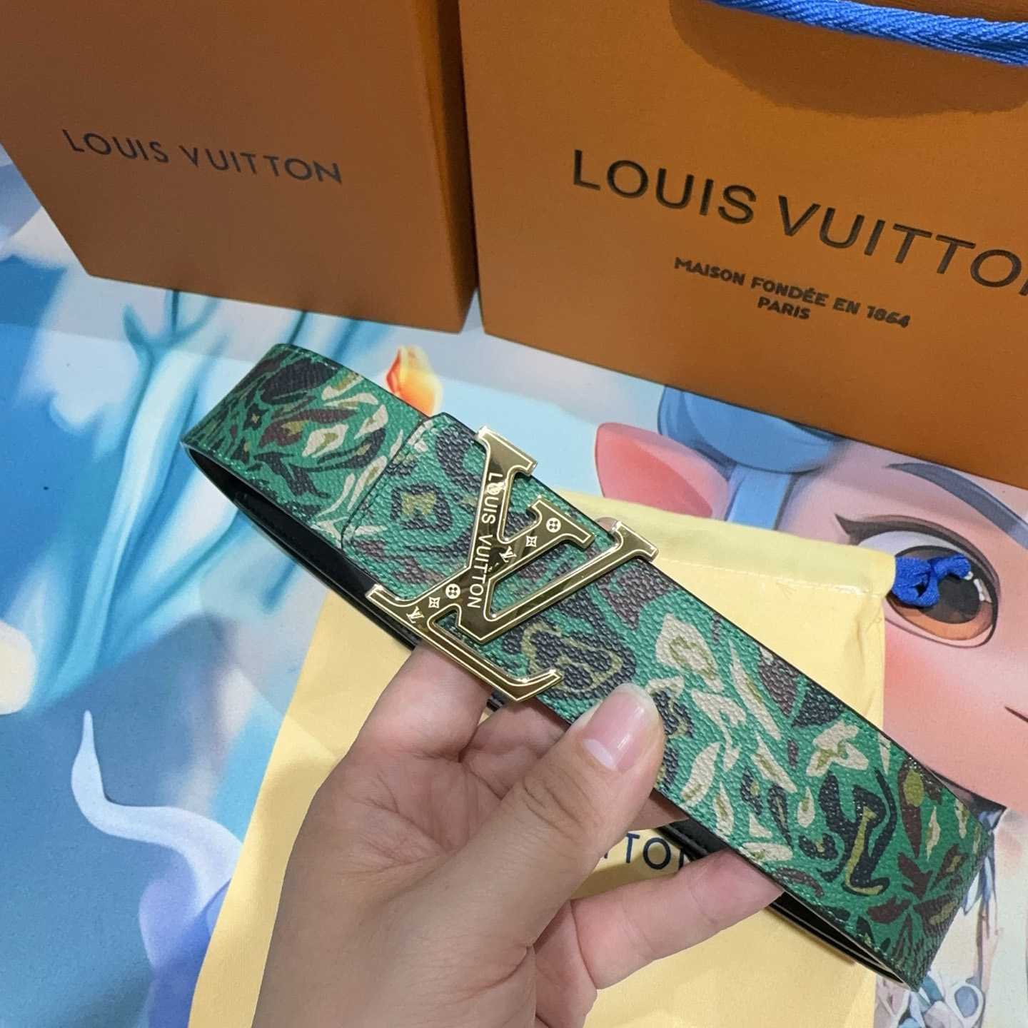 Louis Vuitton 40mm Reversible Belt  - EUR FASHION