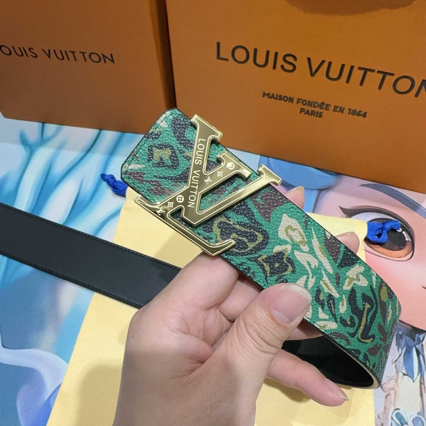 Louis Vuitton 40mm Reversible Belt  - EUR FASHION