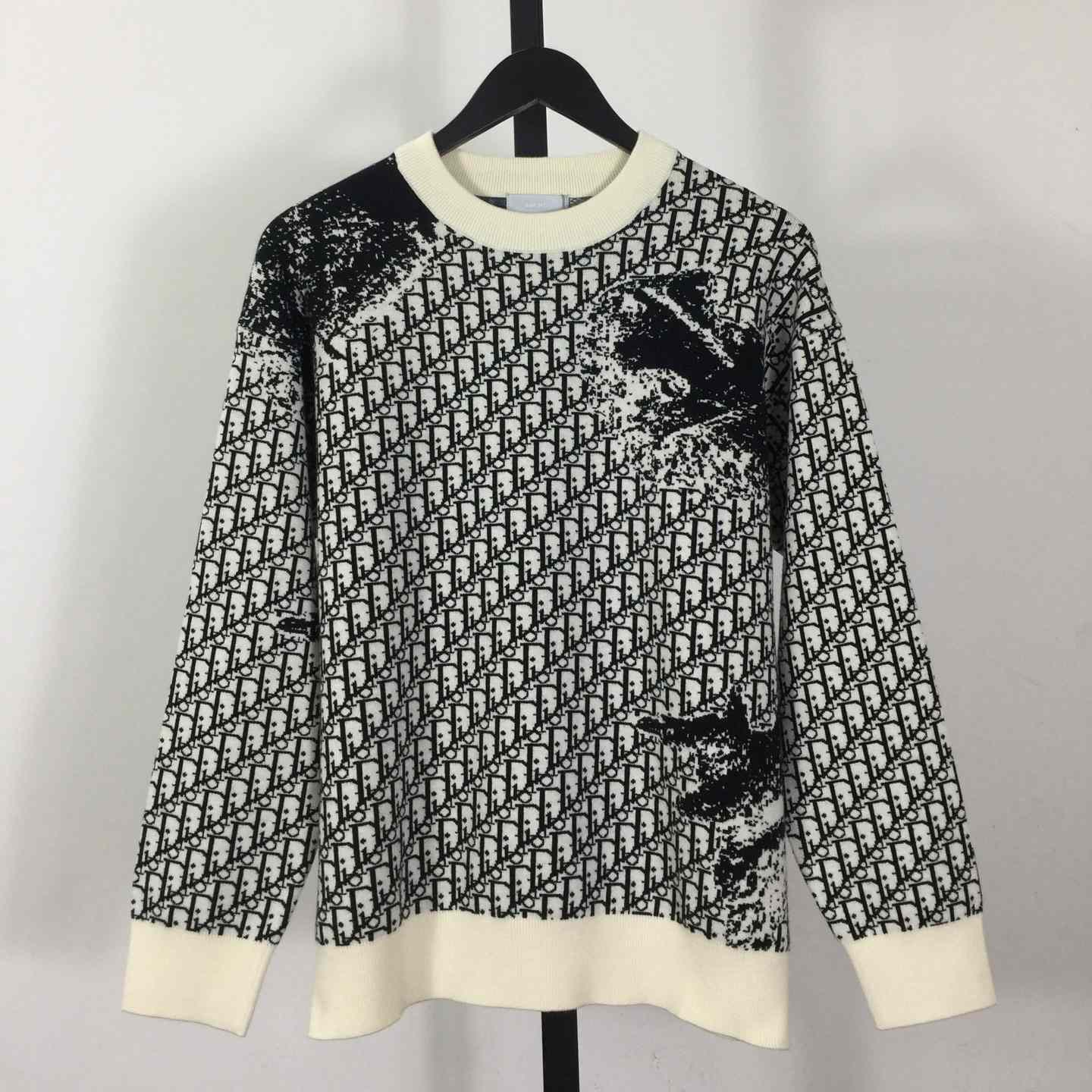 Dior Oblique Sweater In Wool - EUR FASHION