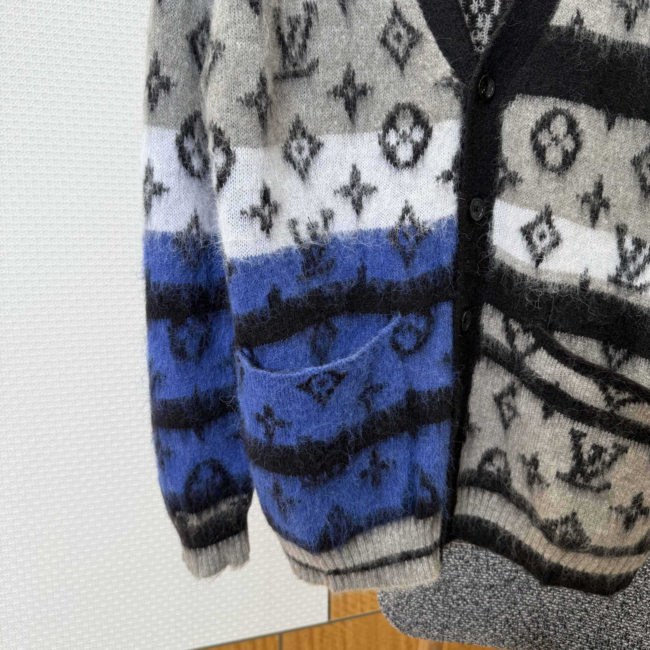 Louis Vuitton Monogram Mohair Cardigan   1AIOX9 - EUR FASHION