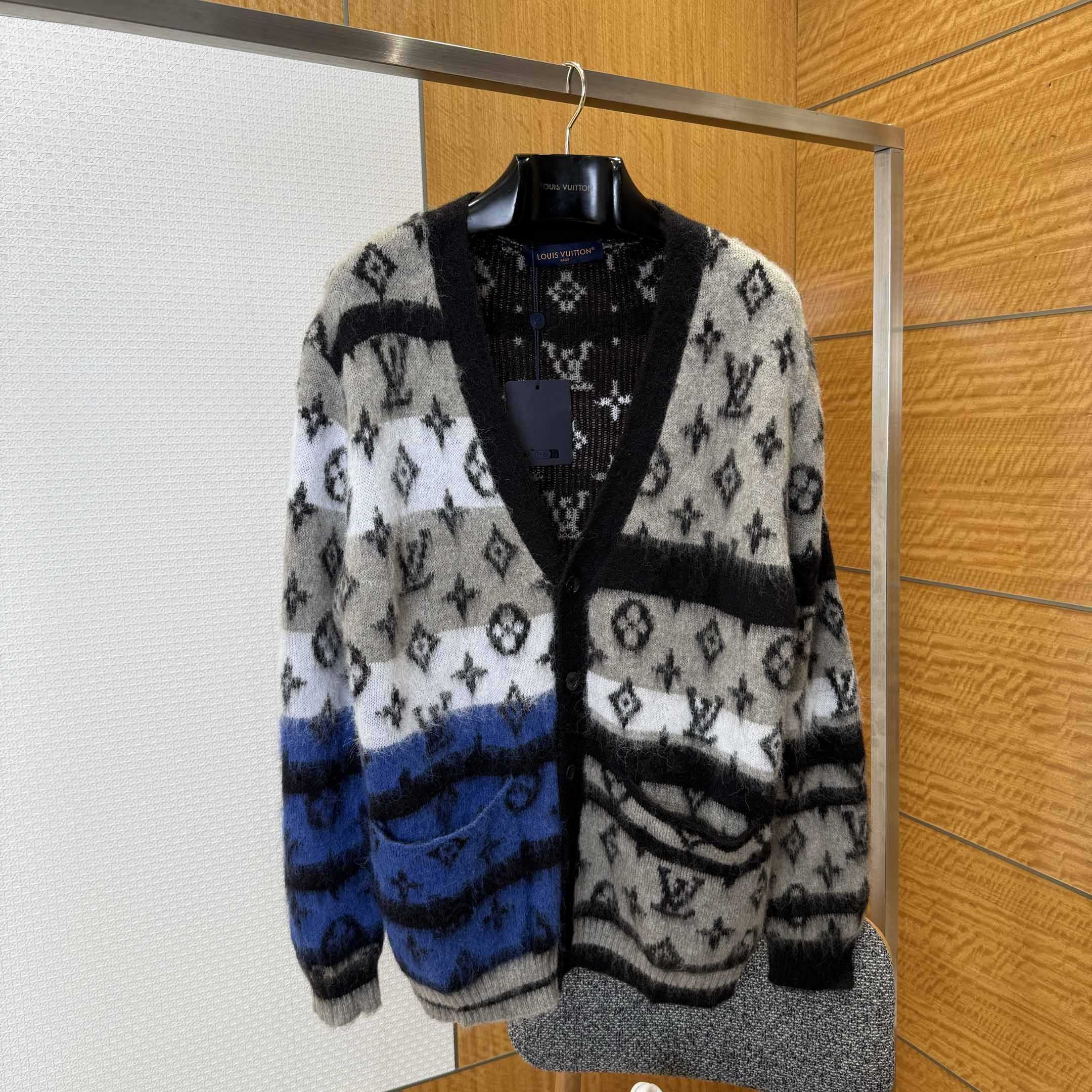 Louis Vuitton Monogram Mohair Cardigan   1AIOX9 - EUR FASHION