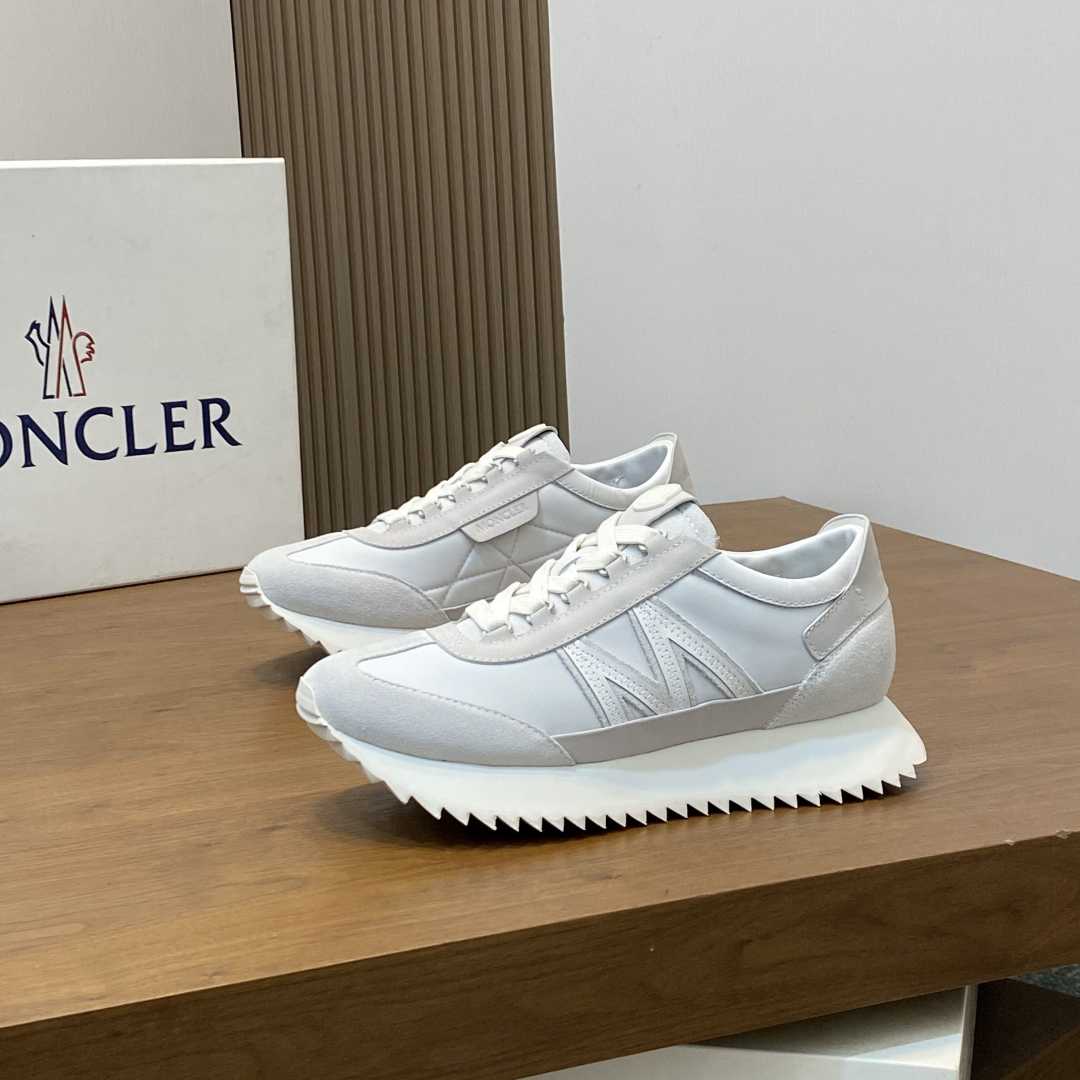 Moncler Pacey2 Suede & Nubuck Trainers - EUR FASHION