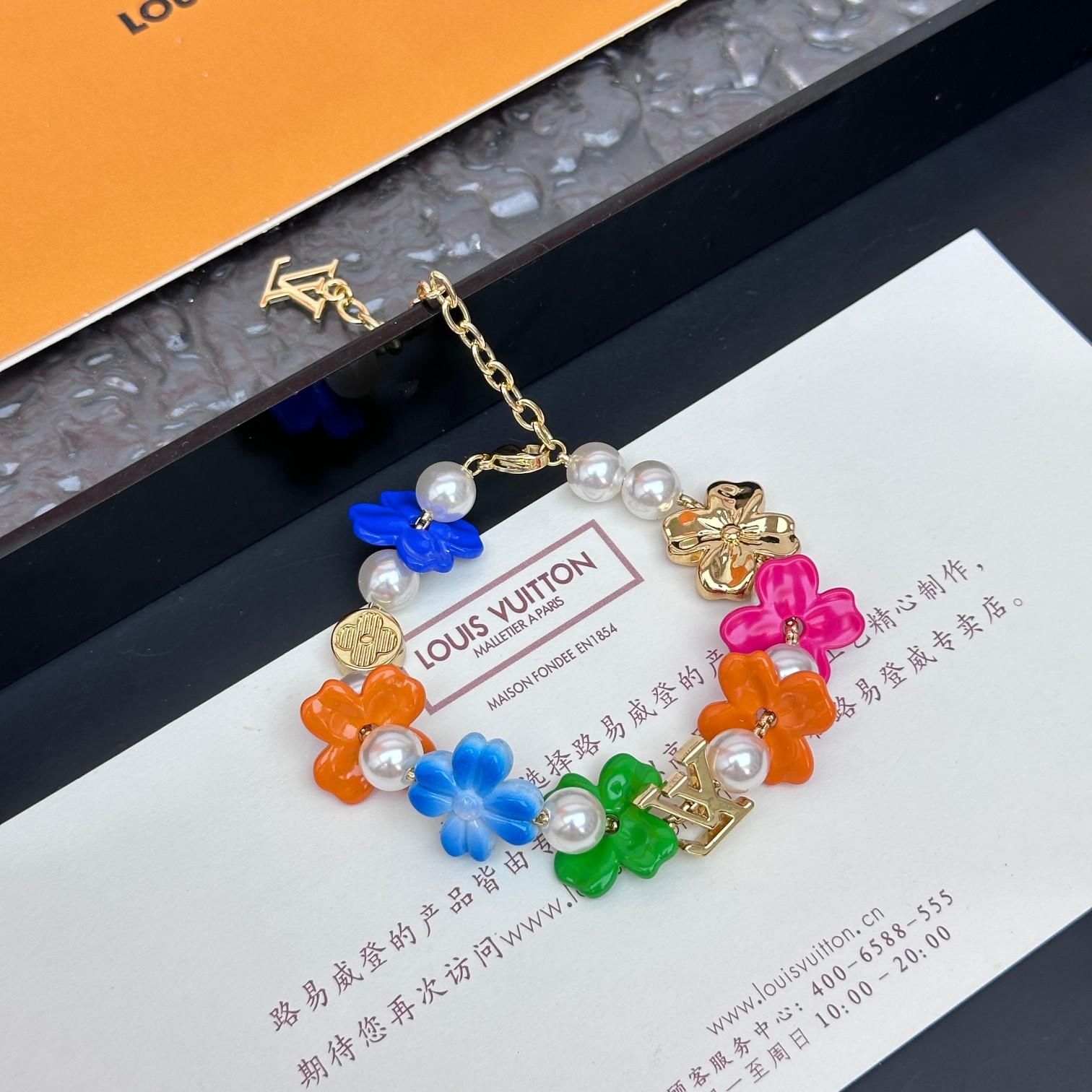 Louis Vuitton LV Surfin' Flower Bracelet   M1603A - EUR FASHION
