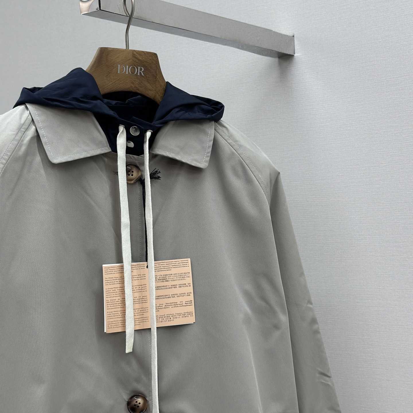 Miu Miu Panama Cotton And Technical Pongé Blouson Jacket - EUR FASHION