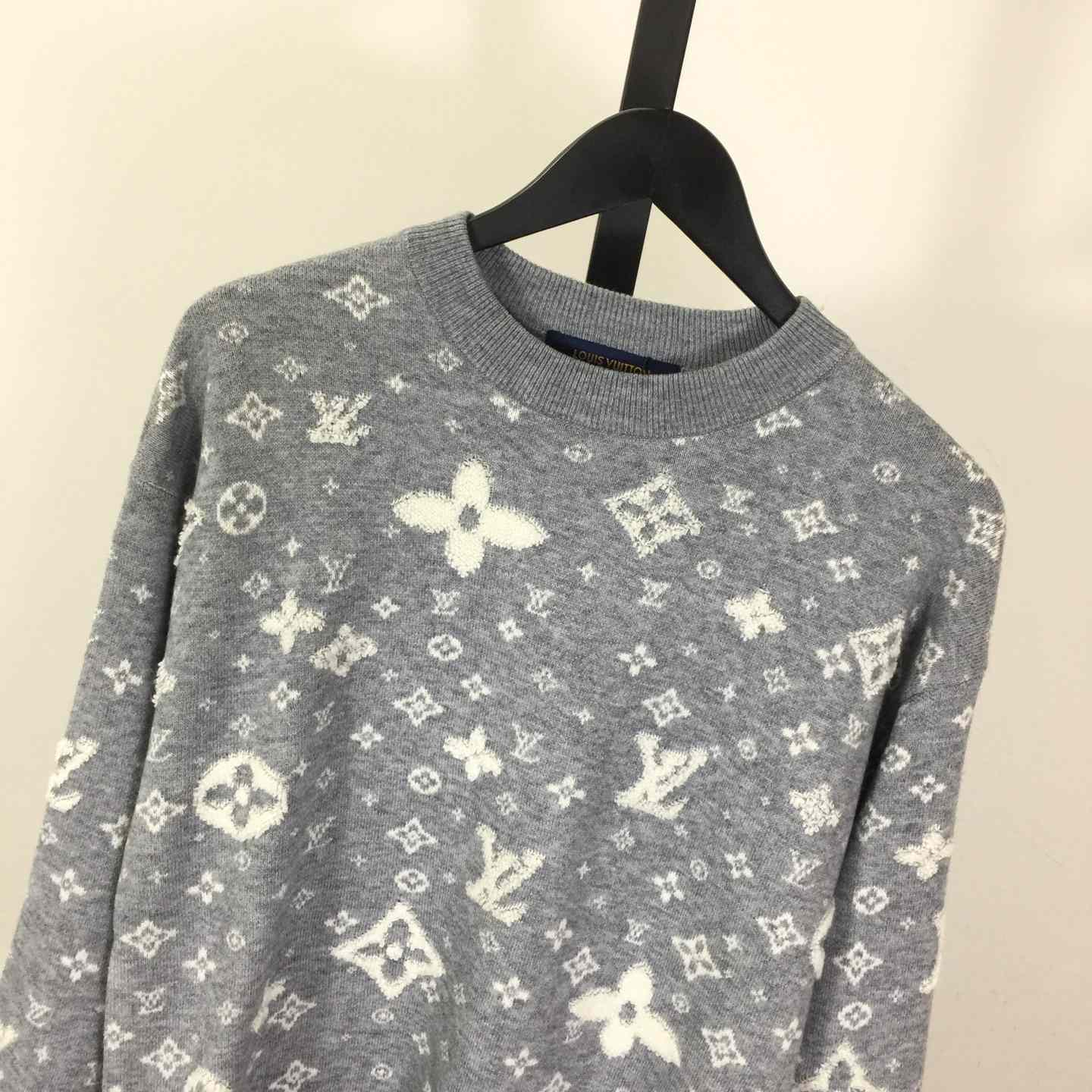Louis Vuitton Monogram Wool Blend Pullover - EUR FASHION