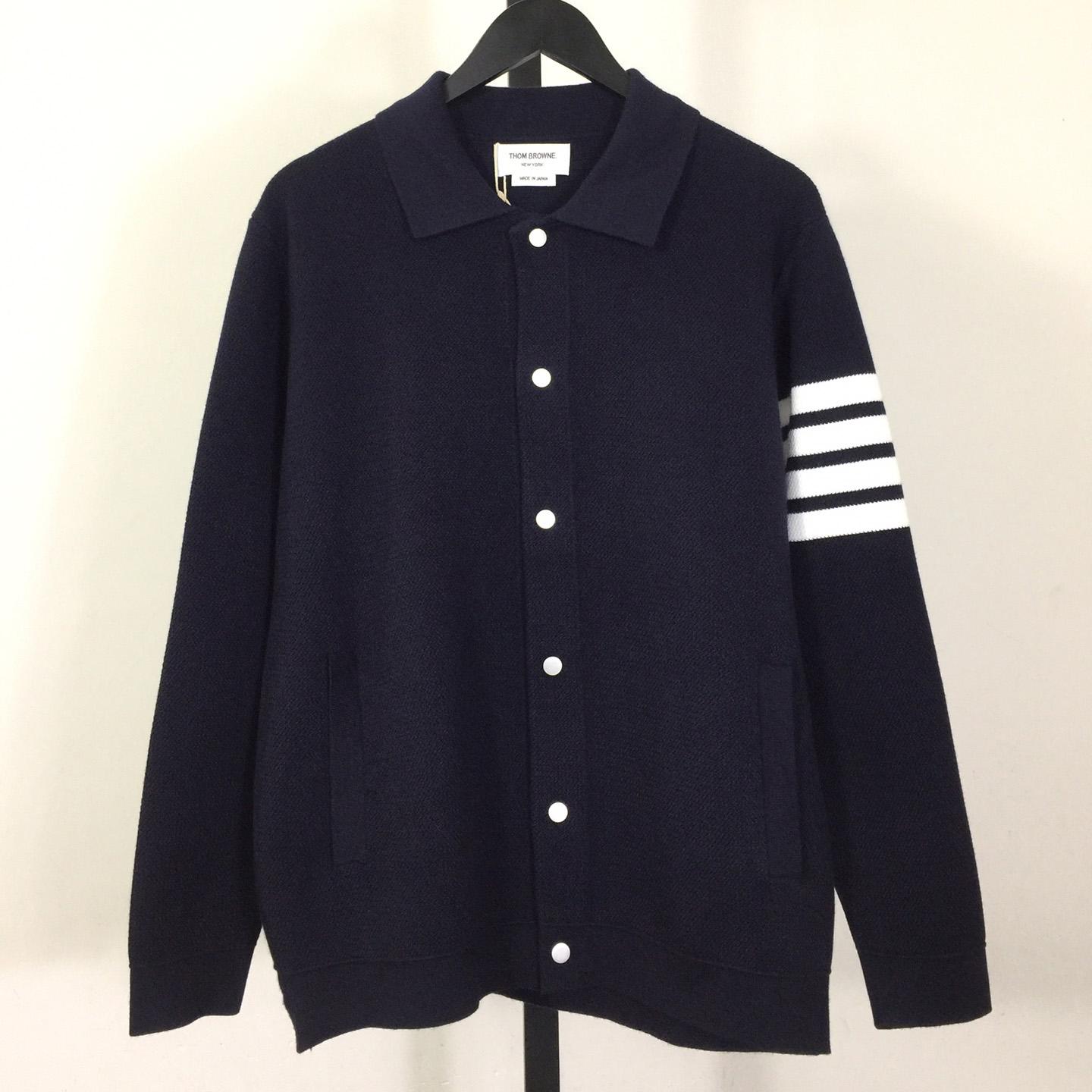 Thom Browne 4-Bar Cardigan - EUR FASHION