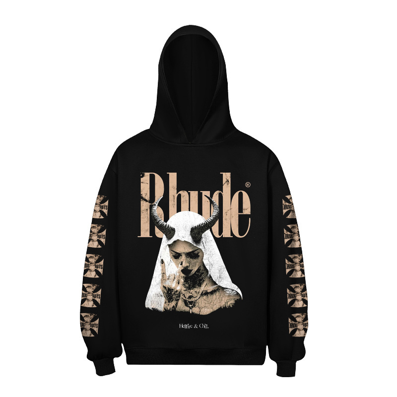 Rhude Half-0rc Hoodie - EUR FASHION