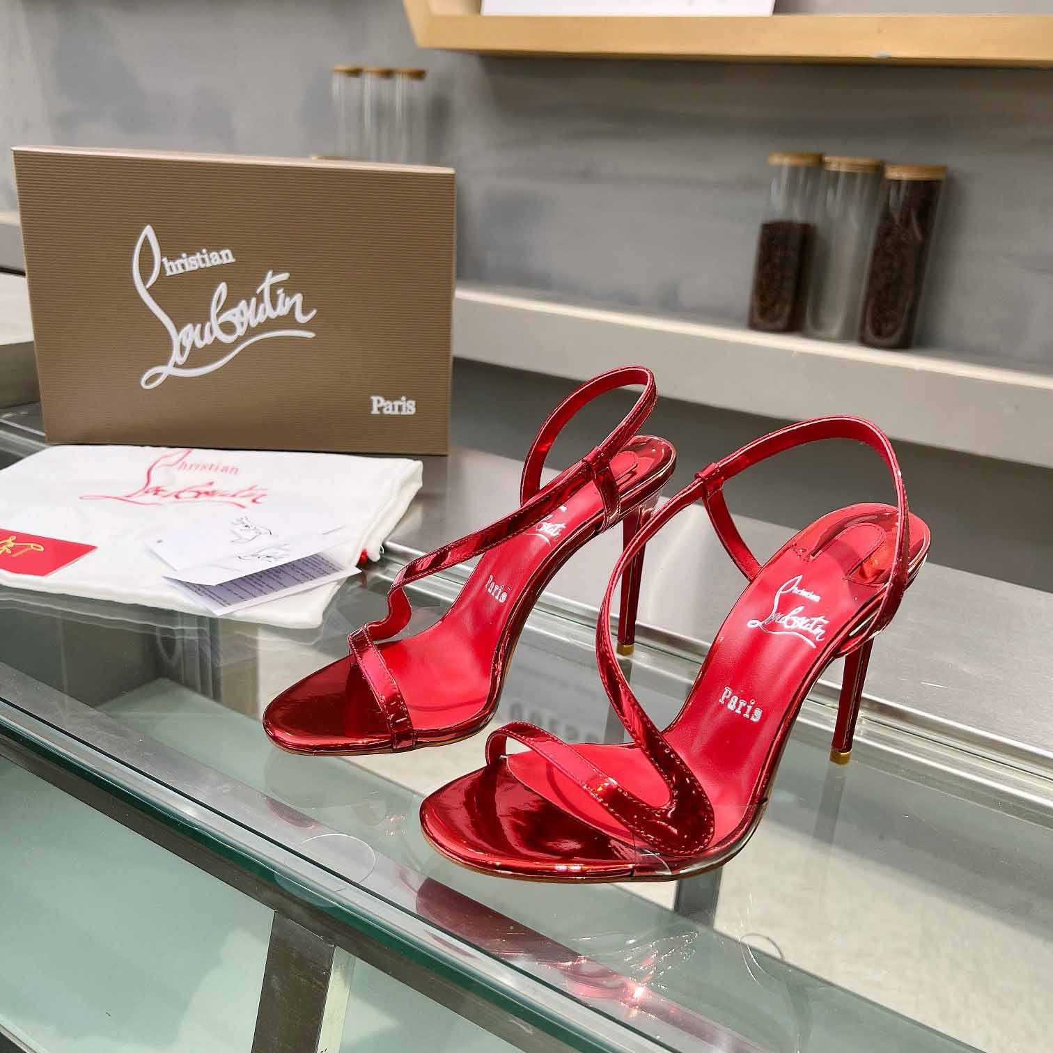 Christian Louboutin Rosalie 100 mm Sandals  - EUR FASHION