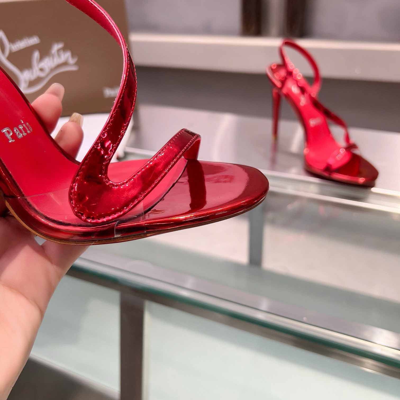 Christian Louboutin Rosalie 100 mm Sandals  - EUR FASHION