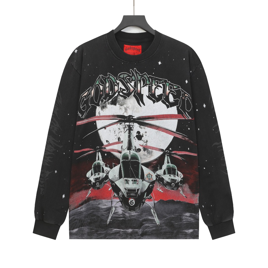 Godspeed Airstrike L/S T-Shirt - EUR FASHION