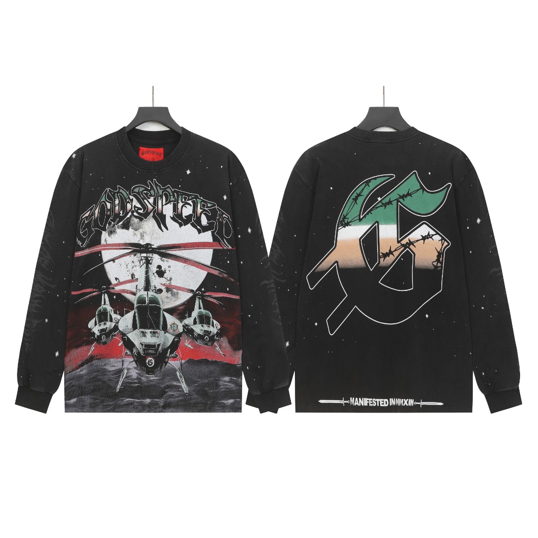 Godspeed Airstrike L/S T-Shirt - EUR FASHION