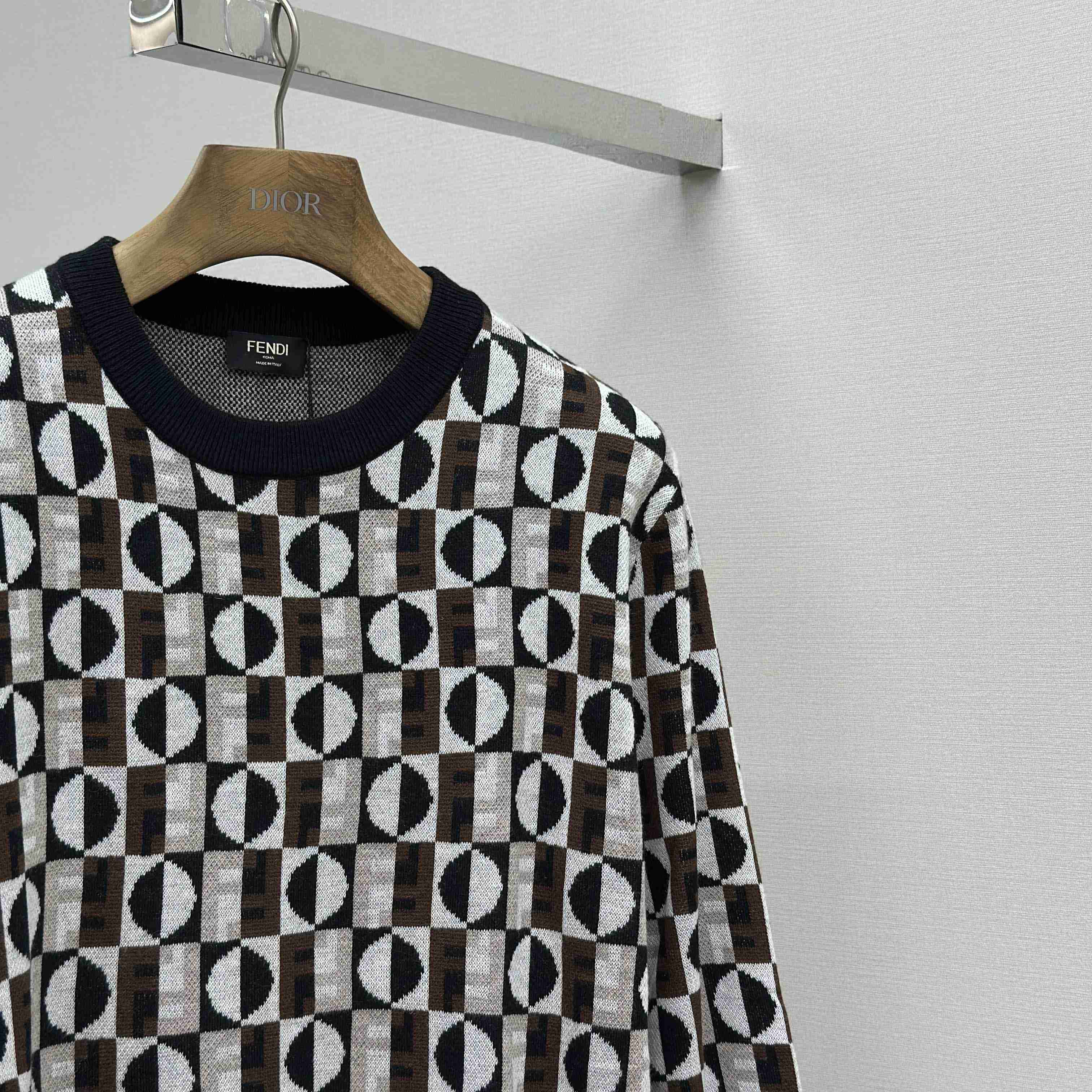 Fendi Multicolour Wool Jumper - EUR FASHION