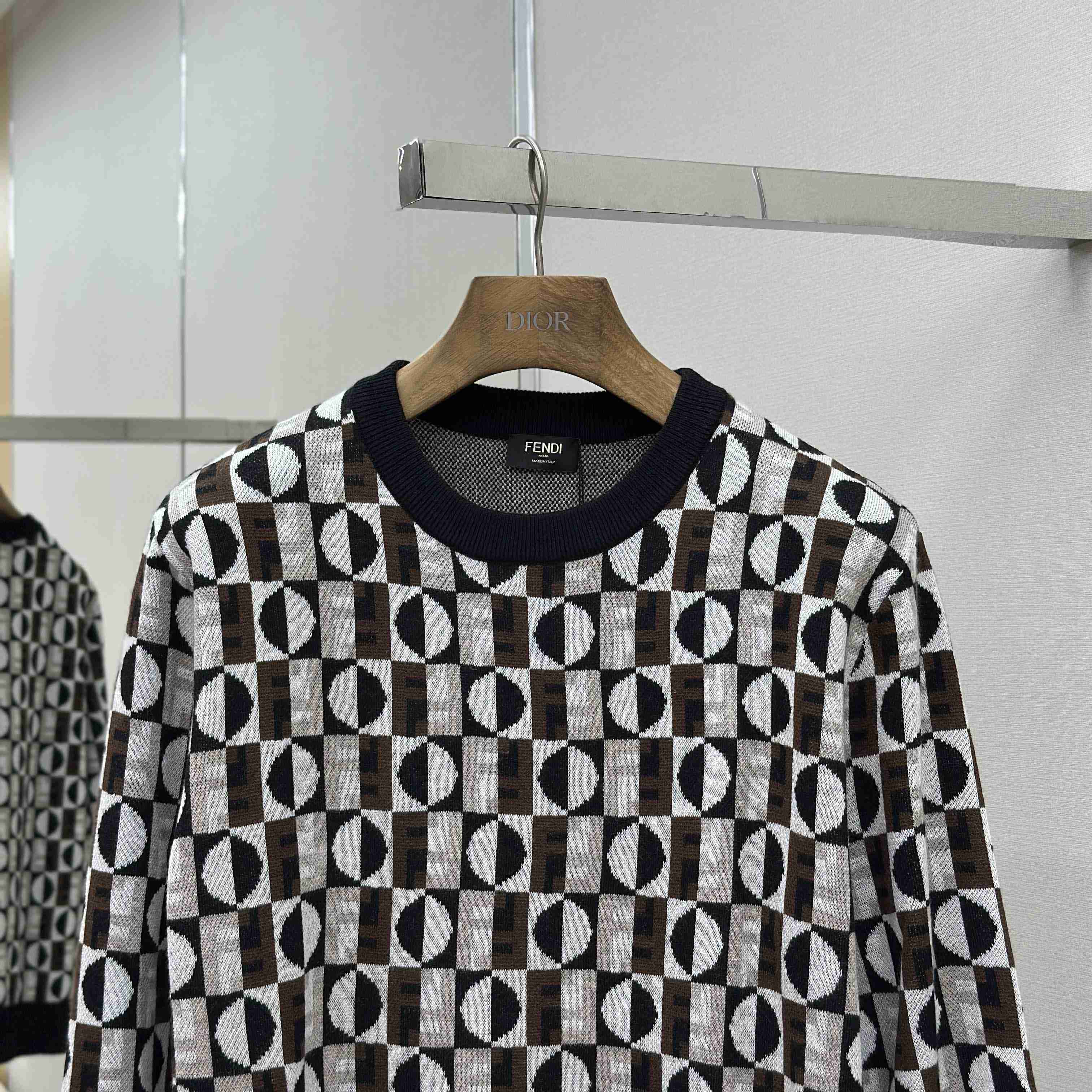 Fendi Multicolour Wool Jumper - EUR FASHION