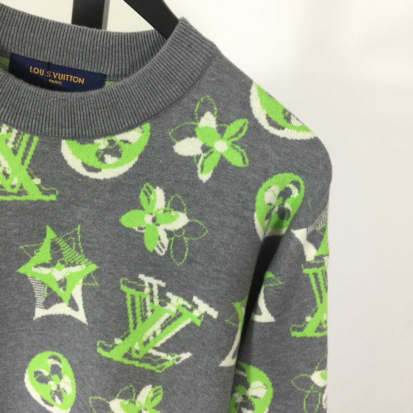 Louis Vuitton Monogram Wool Blend Pullover - EUR FASHION