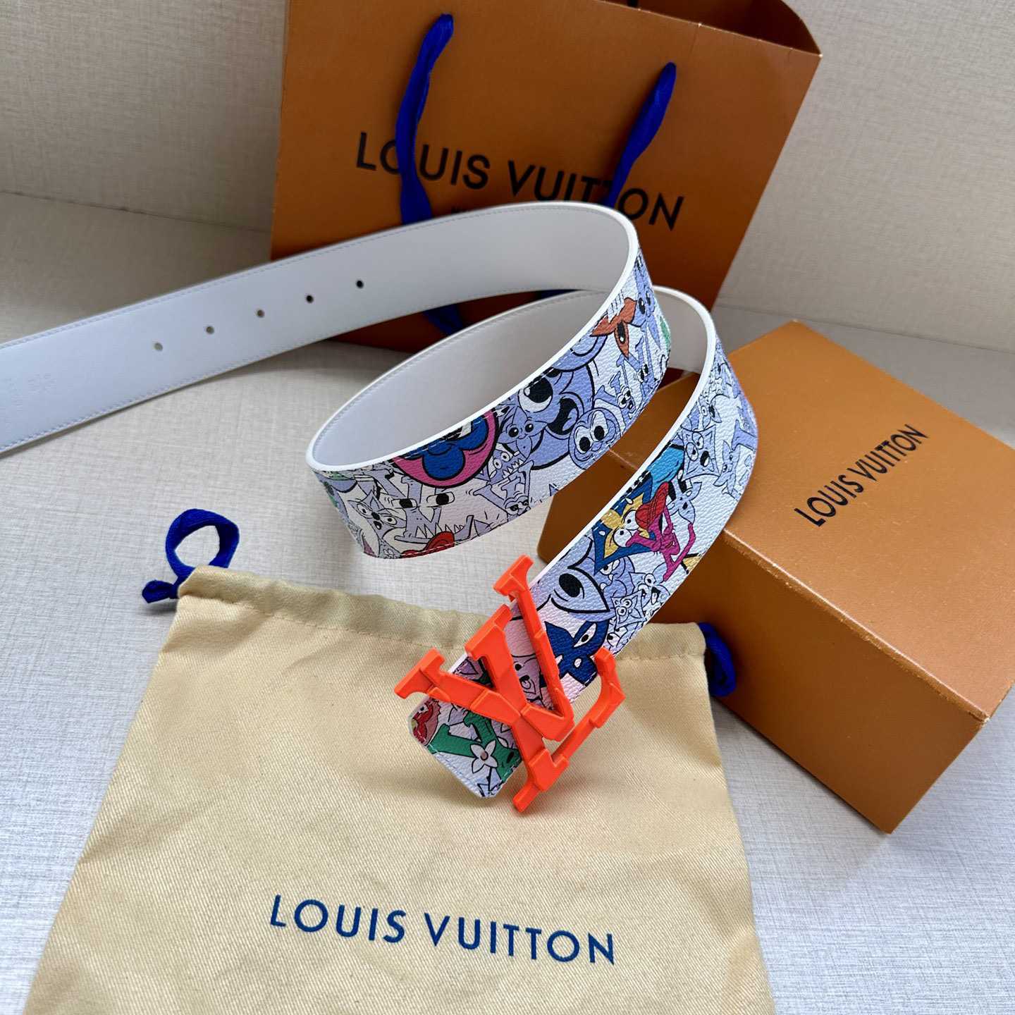 Louis Vuitton LV Initiales 40mm Reversible Belt   - EUR FASHION