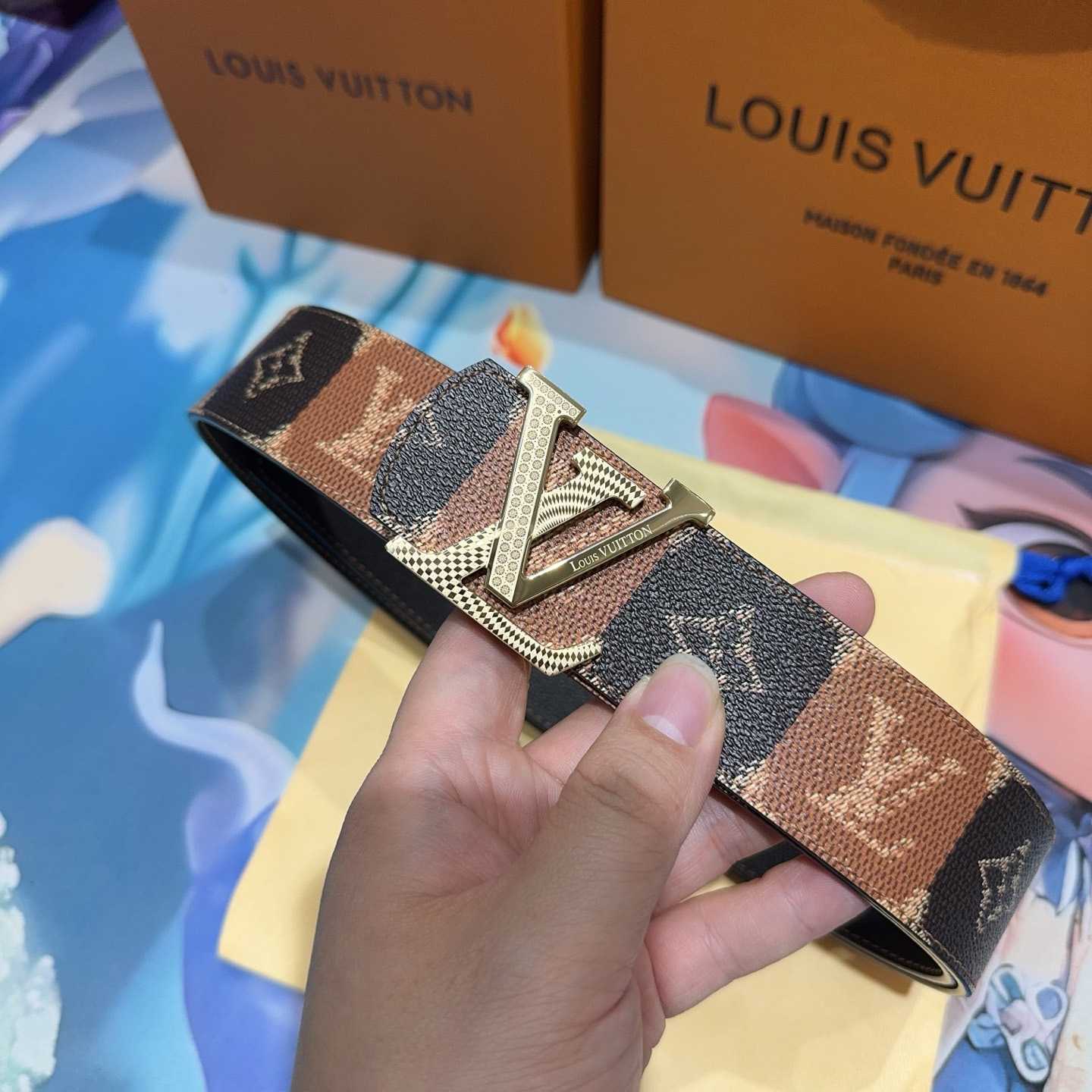 Louis Vuitton 40mm Reversible Belt  - EUR FASHION