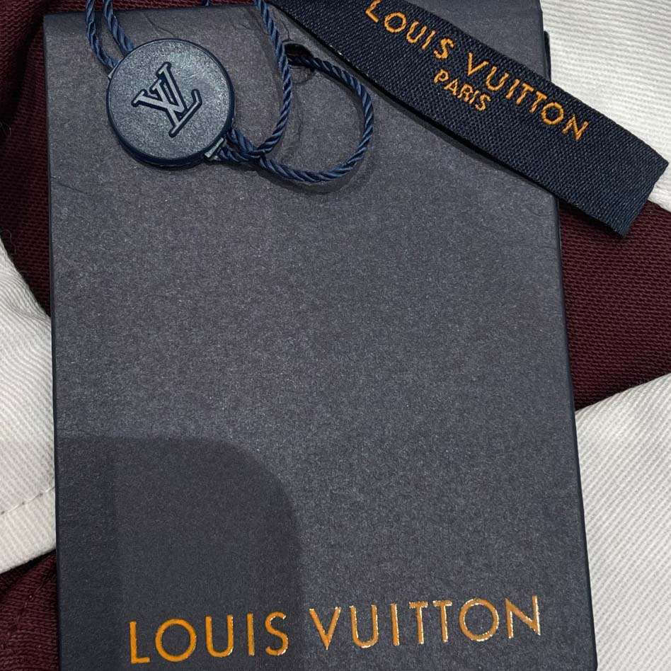 Louis Vuitton Damier Striped Long-Sleeved Polo Shirt   1AIKBY - EUR FASHION