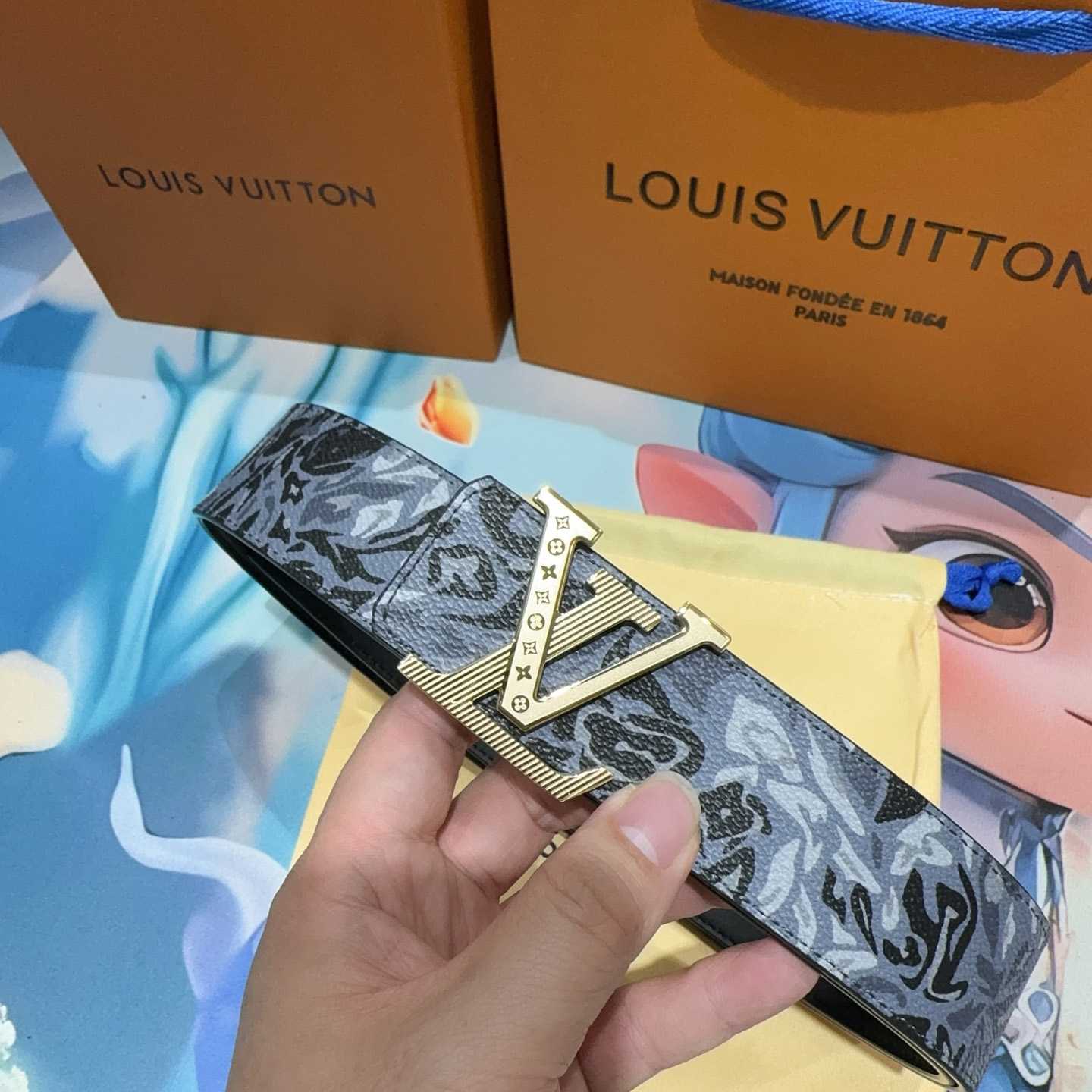 Louis Vuitton 40mm Reversible Belt  - EUR FASHION