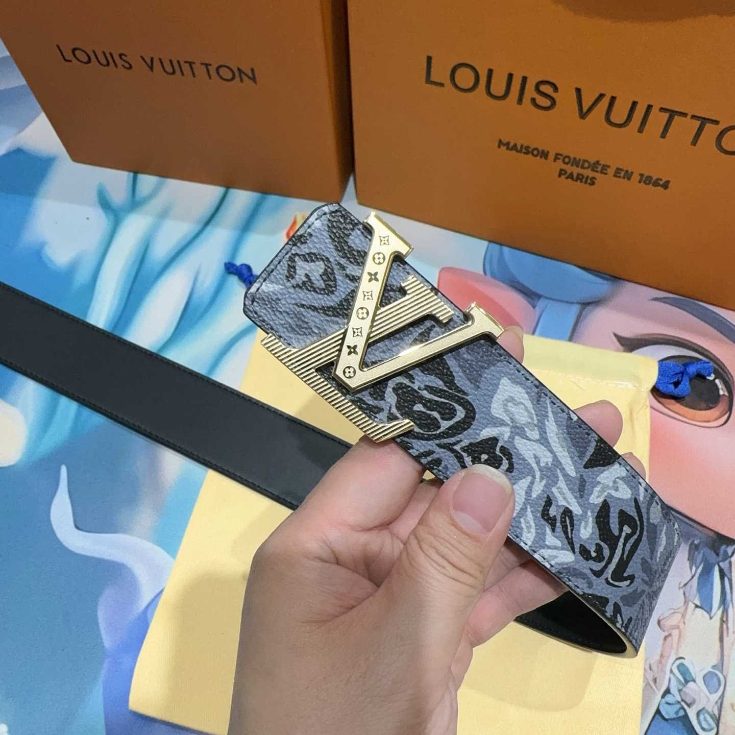 Louis Vuitton 40mm Reversible Belt  - EUR FASHION