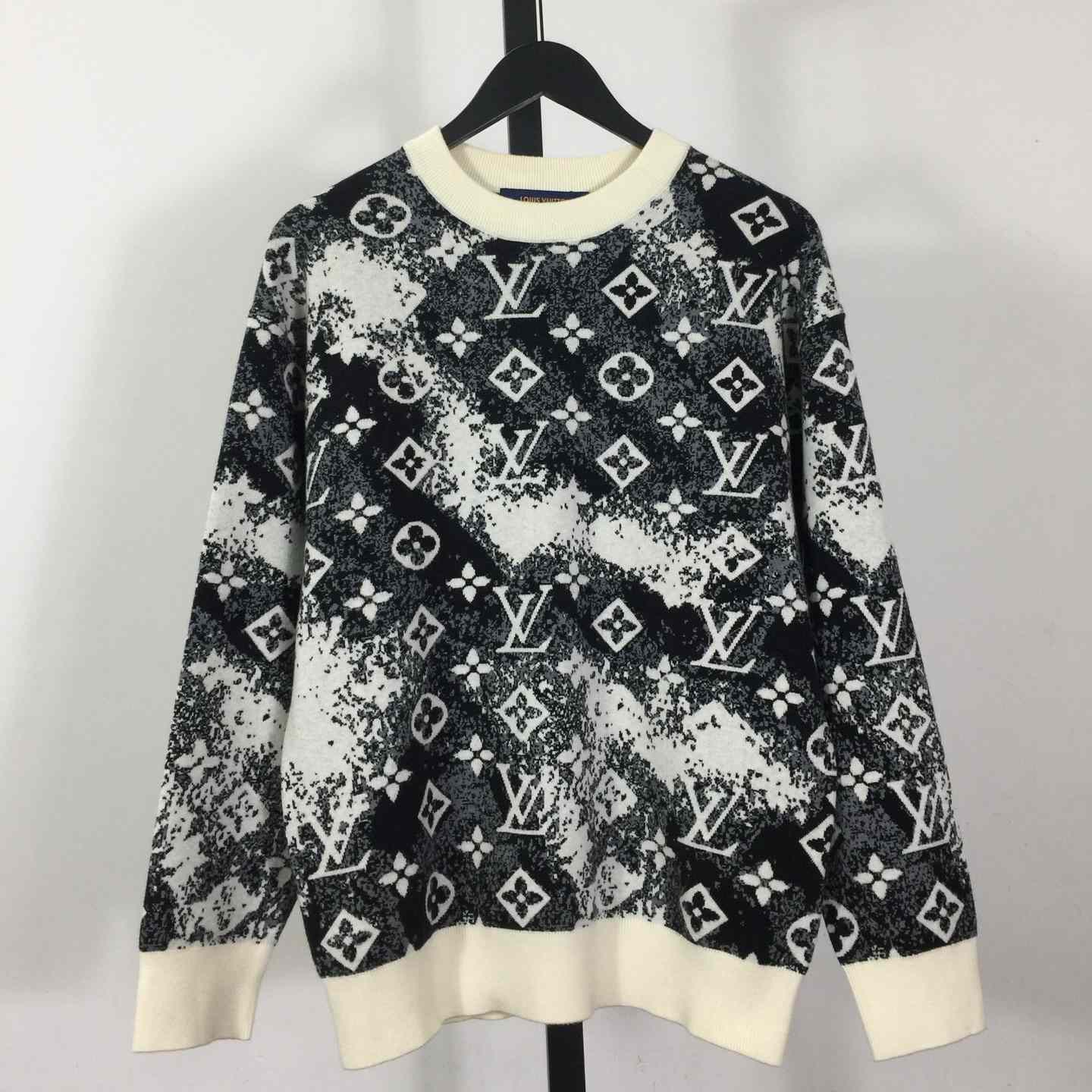 Louis Vuitton Monogram Wool Pullover - EUR FASHION