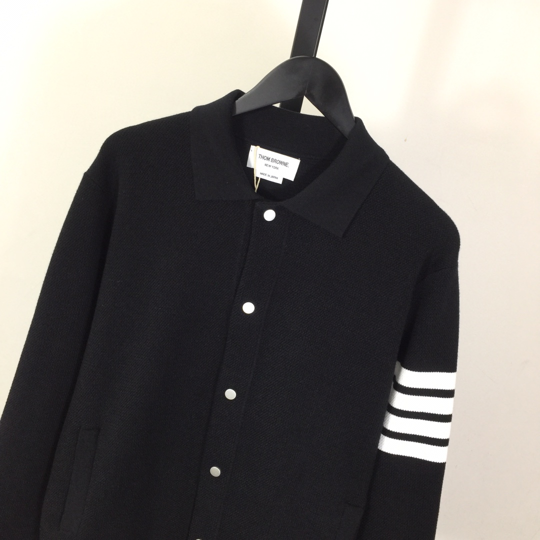 Thom Browne 4-Bar Cardigan - EUR FASHION