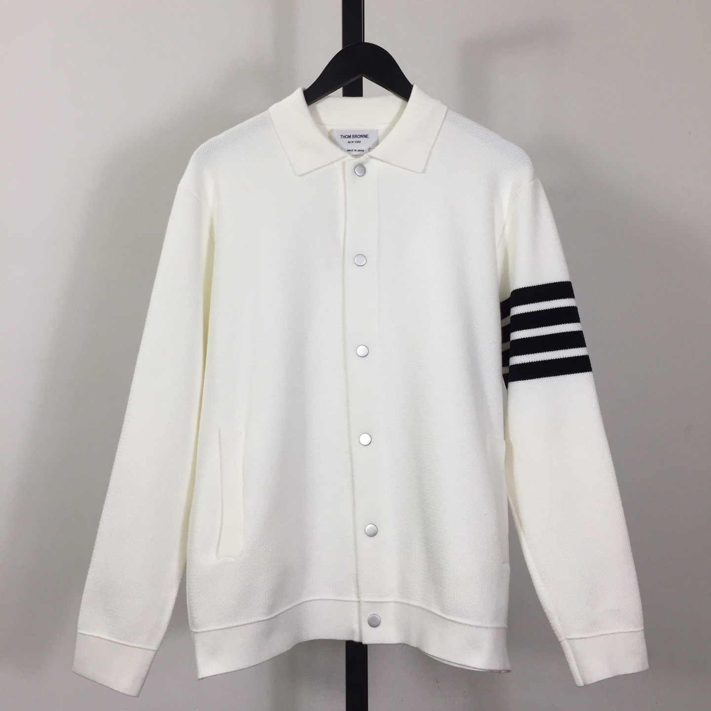 Thom Browne 4-Bar Cardigan - EUR FASHION