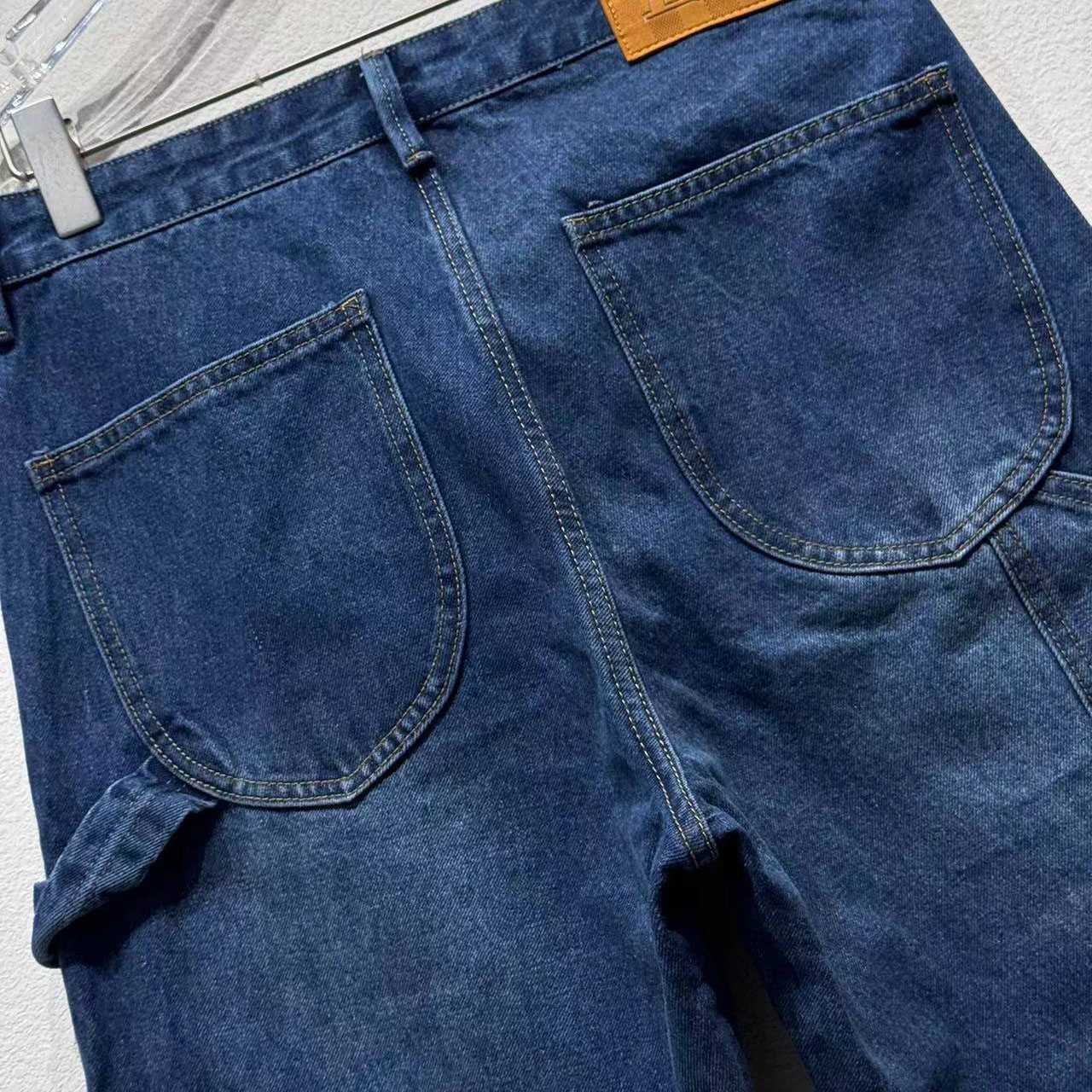 Louis Vuitton Monogram Denim Workwear Pants   1AIJUF - EUR FASHION