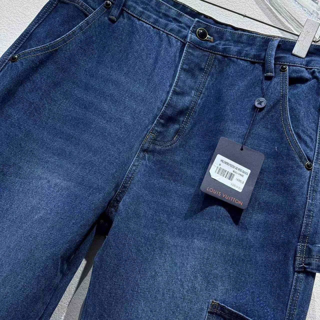 Louis Vuitton Monogram Denim Workwear Pants   1AIJUF - EUR FASHION